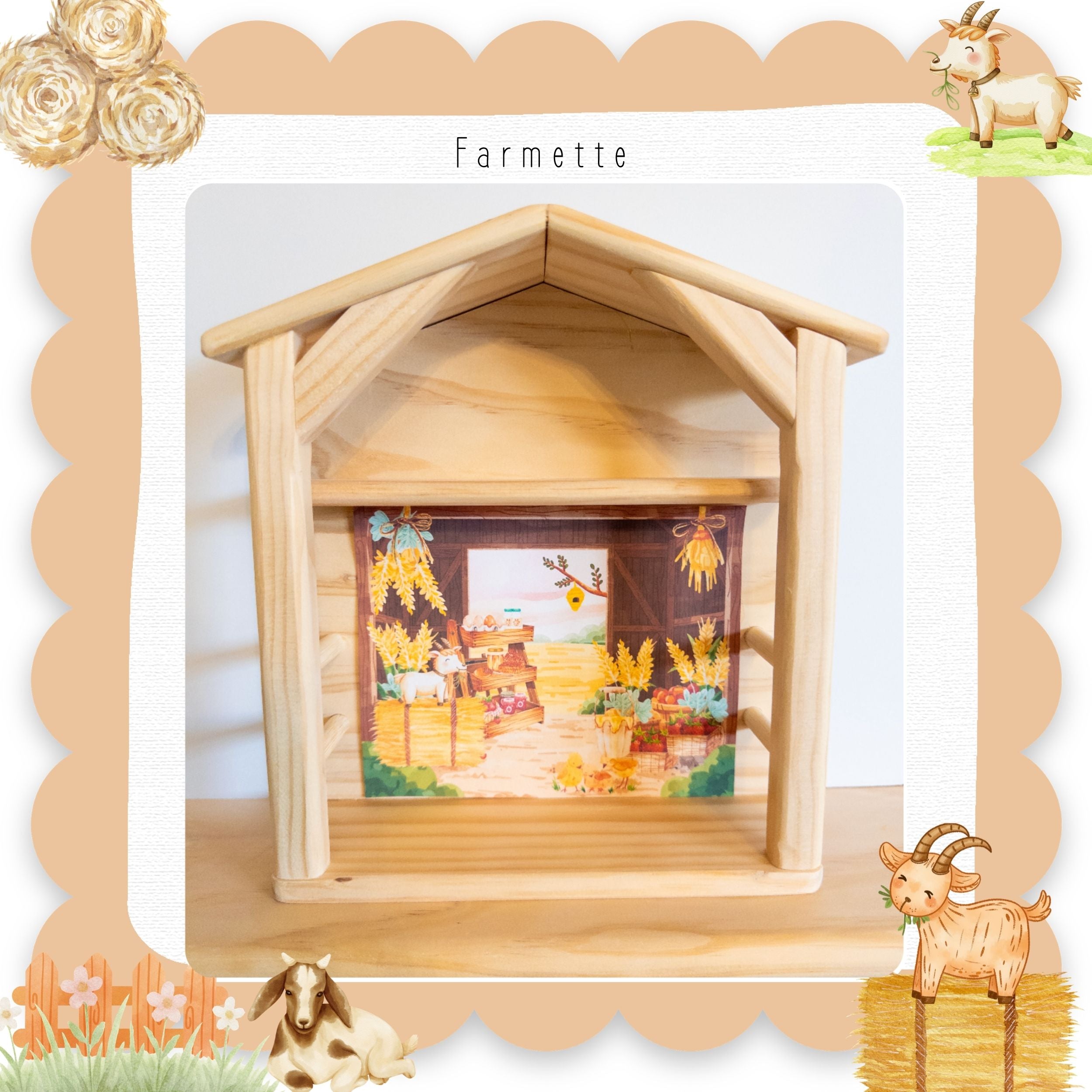 Friendly Farmette Wooden Collection
