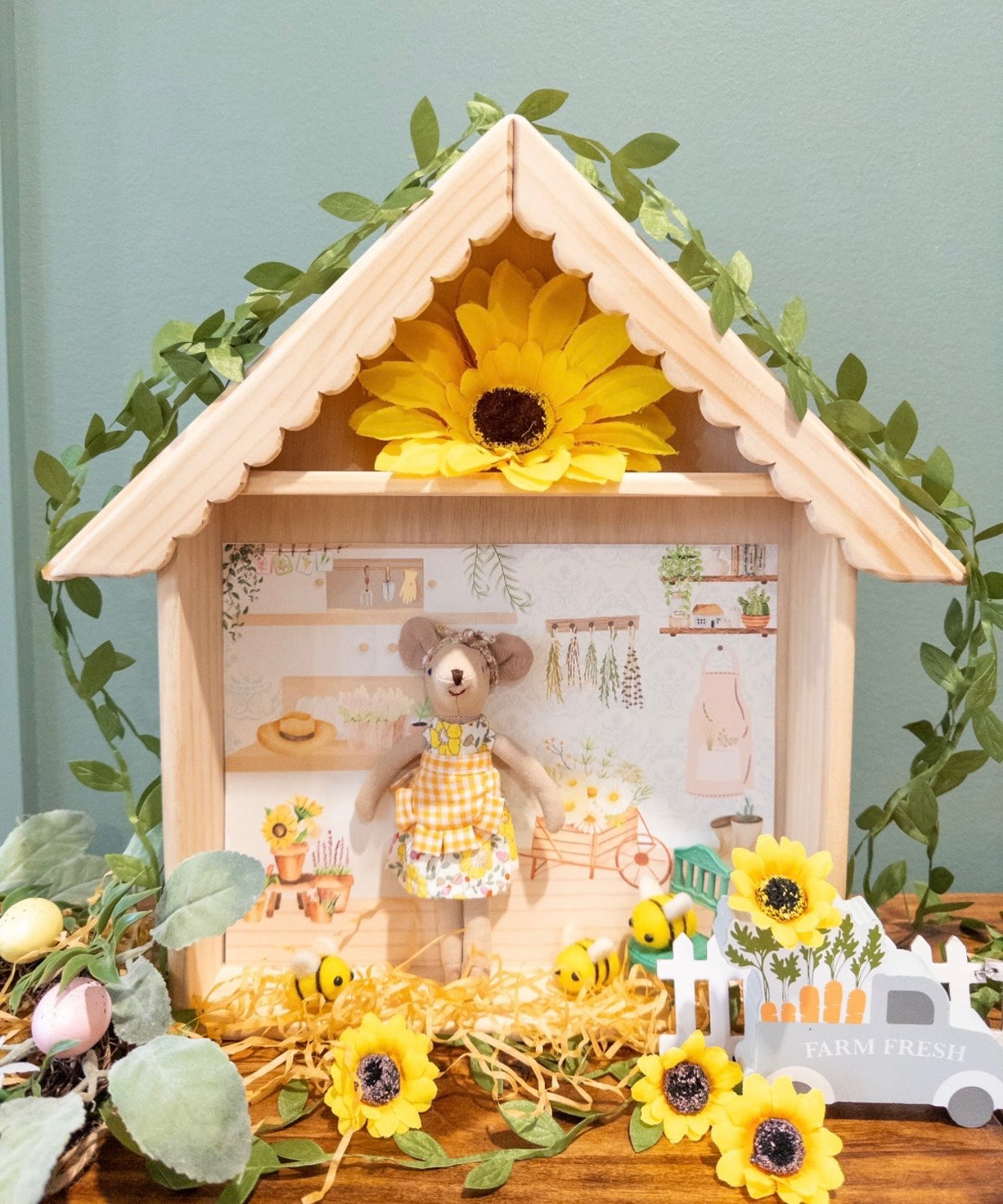 Penny Lane Wooden Dollhouse