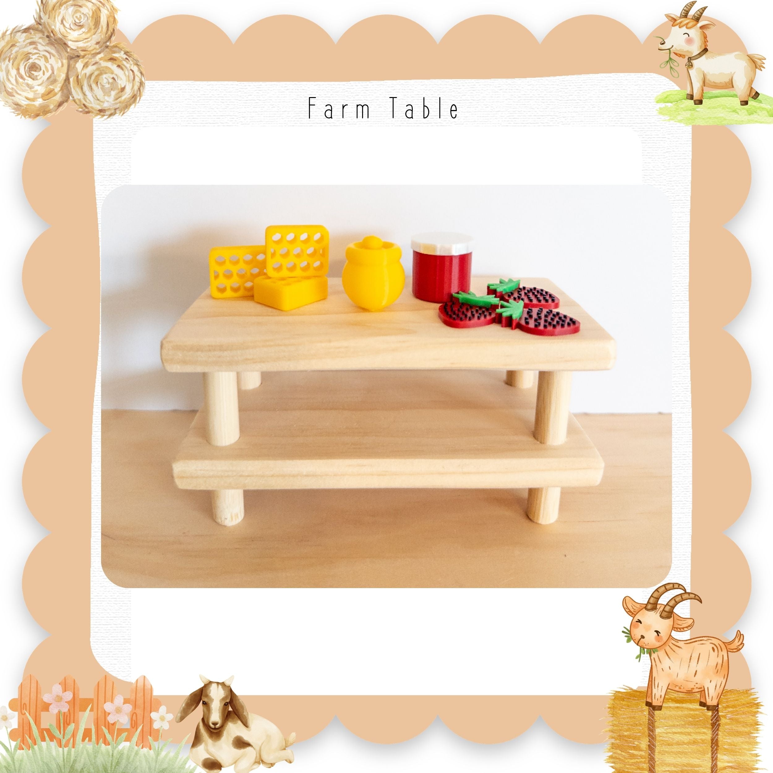Friendly Farmette Wooden Collection