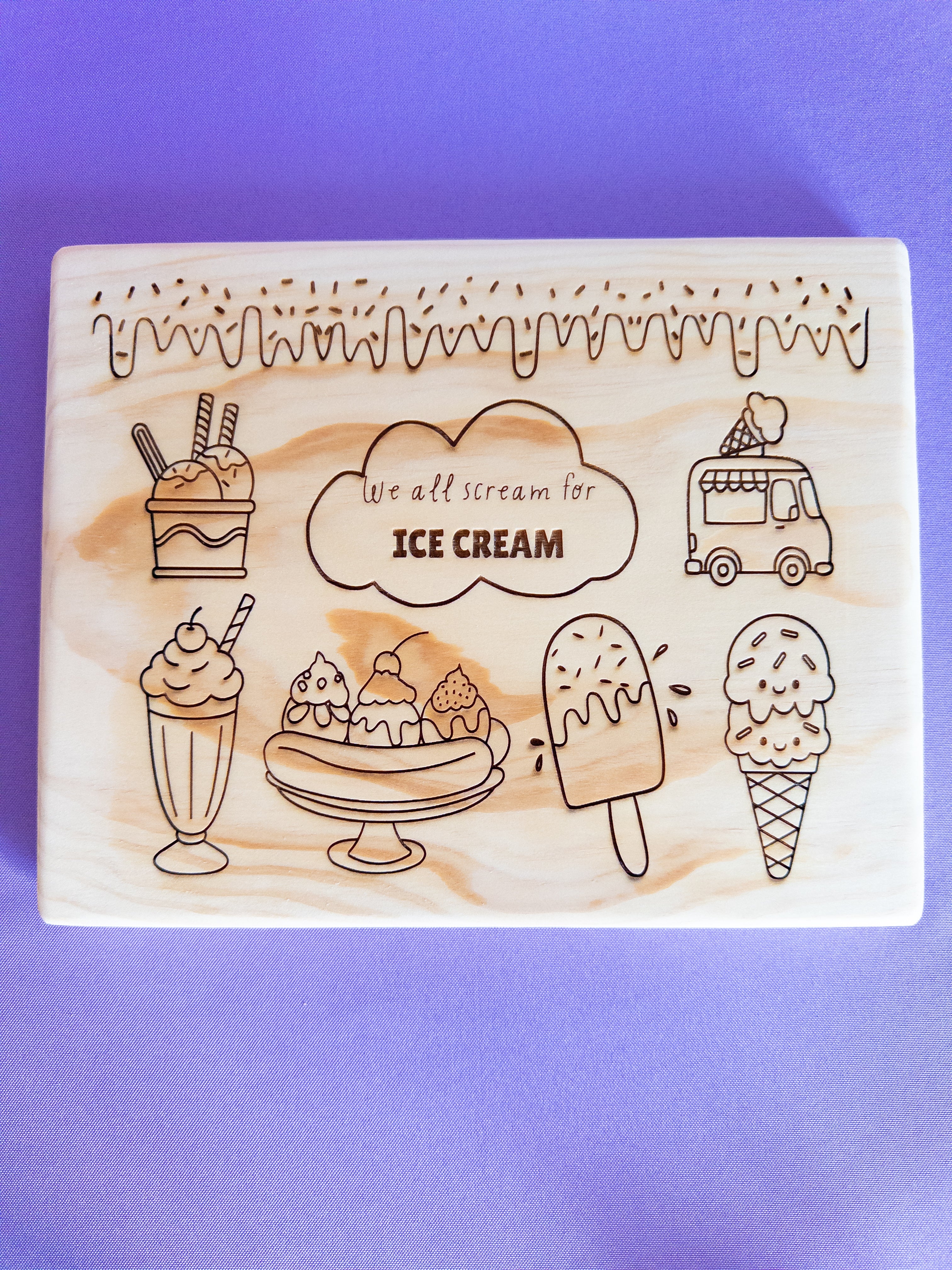 Ice Cream Parlor Wooden Collection