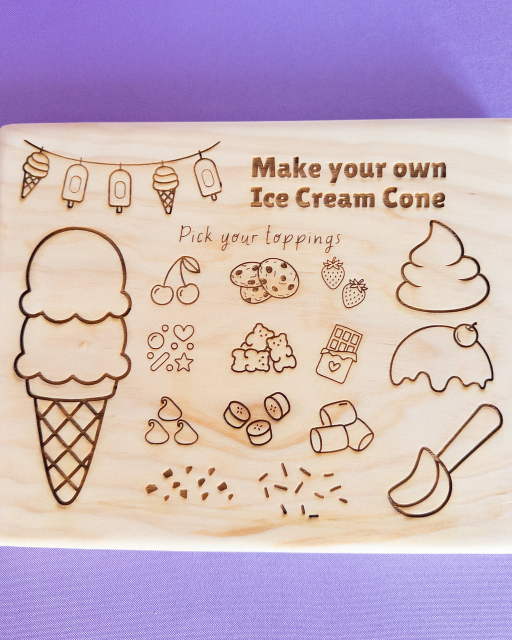 Ice Cream Parlor Wooden Collection