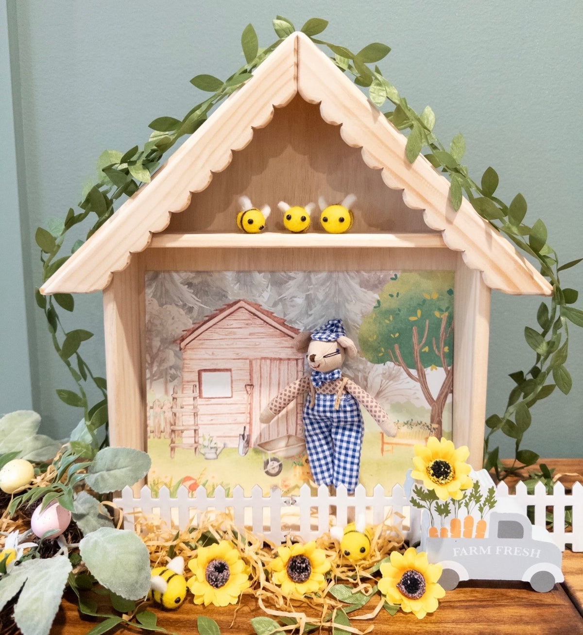 Penny Lane Wooden Dollhouse