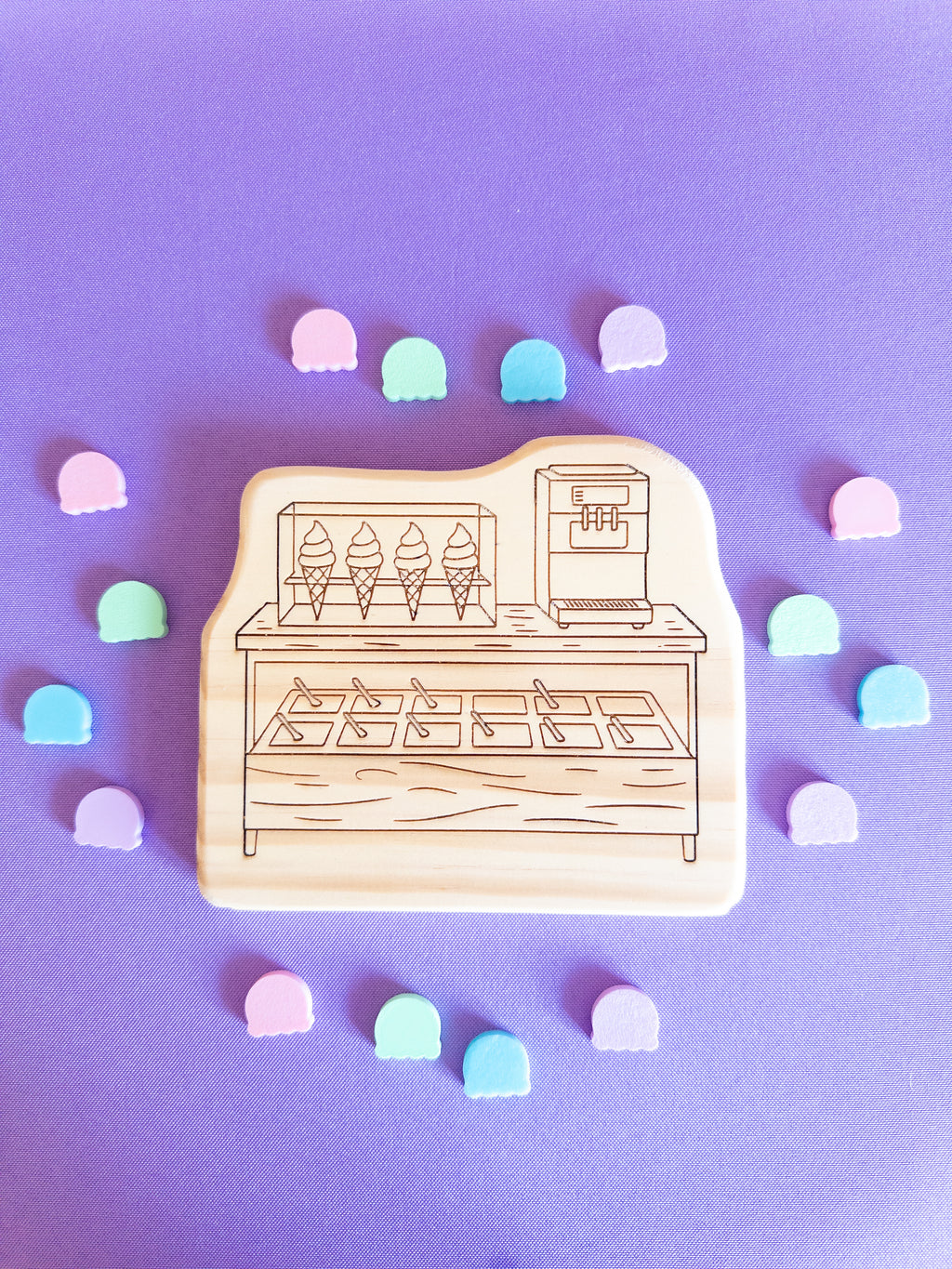 Ice Cream Parlor Wooden Collection