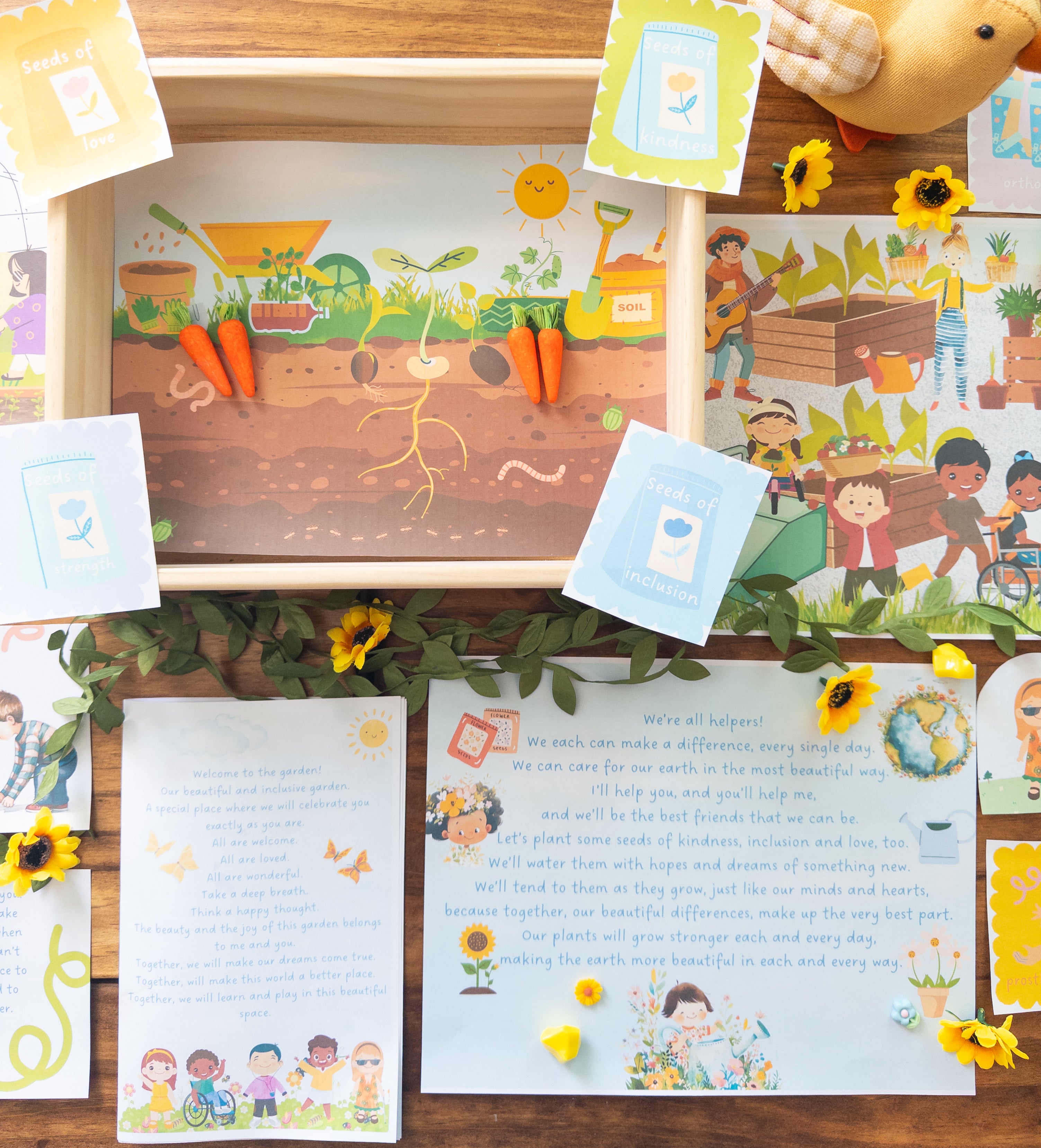 Let's Grow Together Digital Print Kit