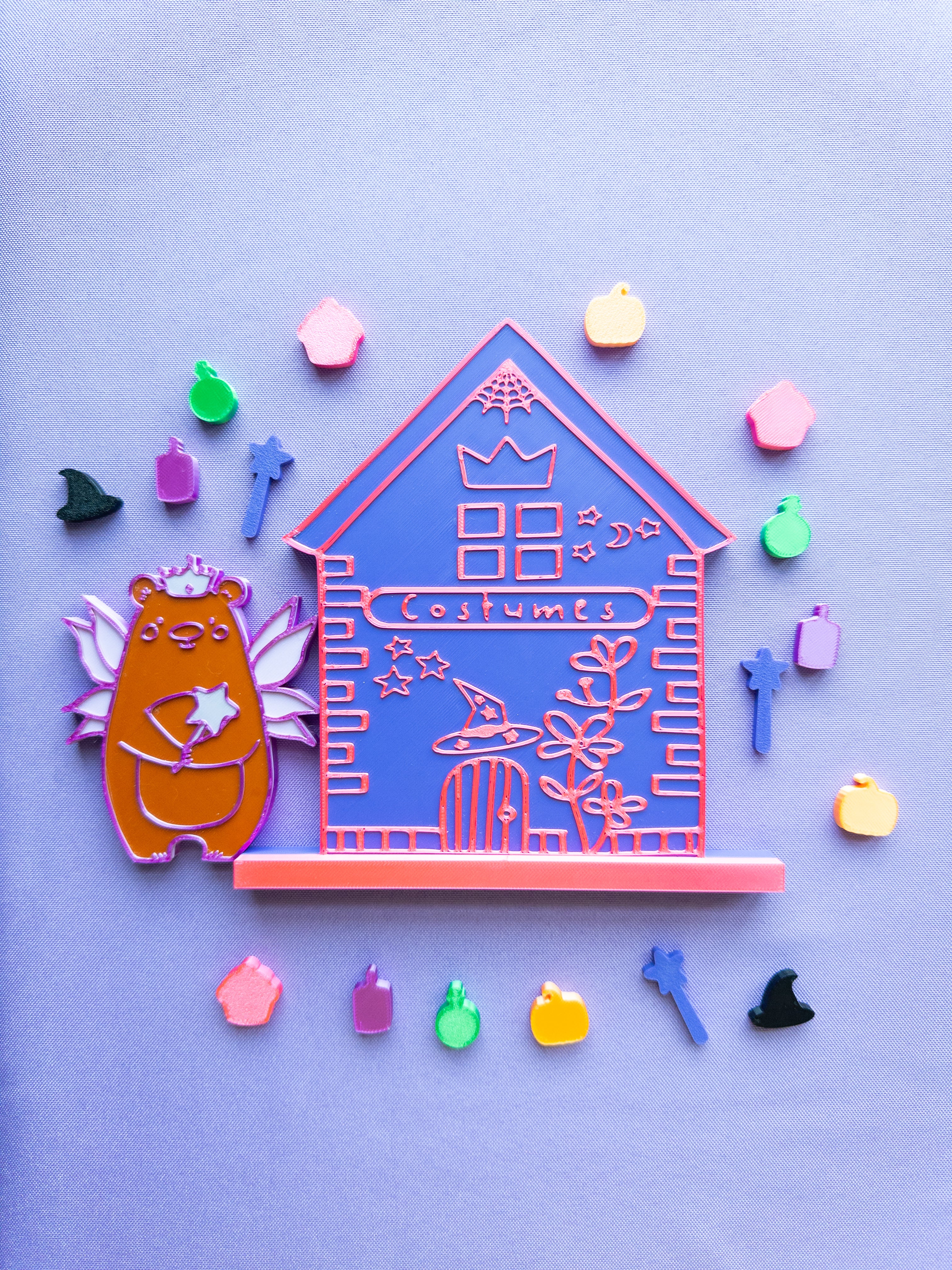 Whimsy Hollow Halloween 3D PLA Accessories