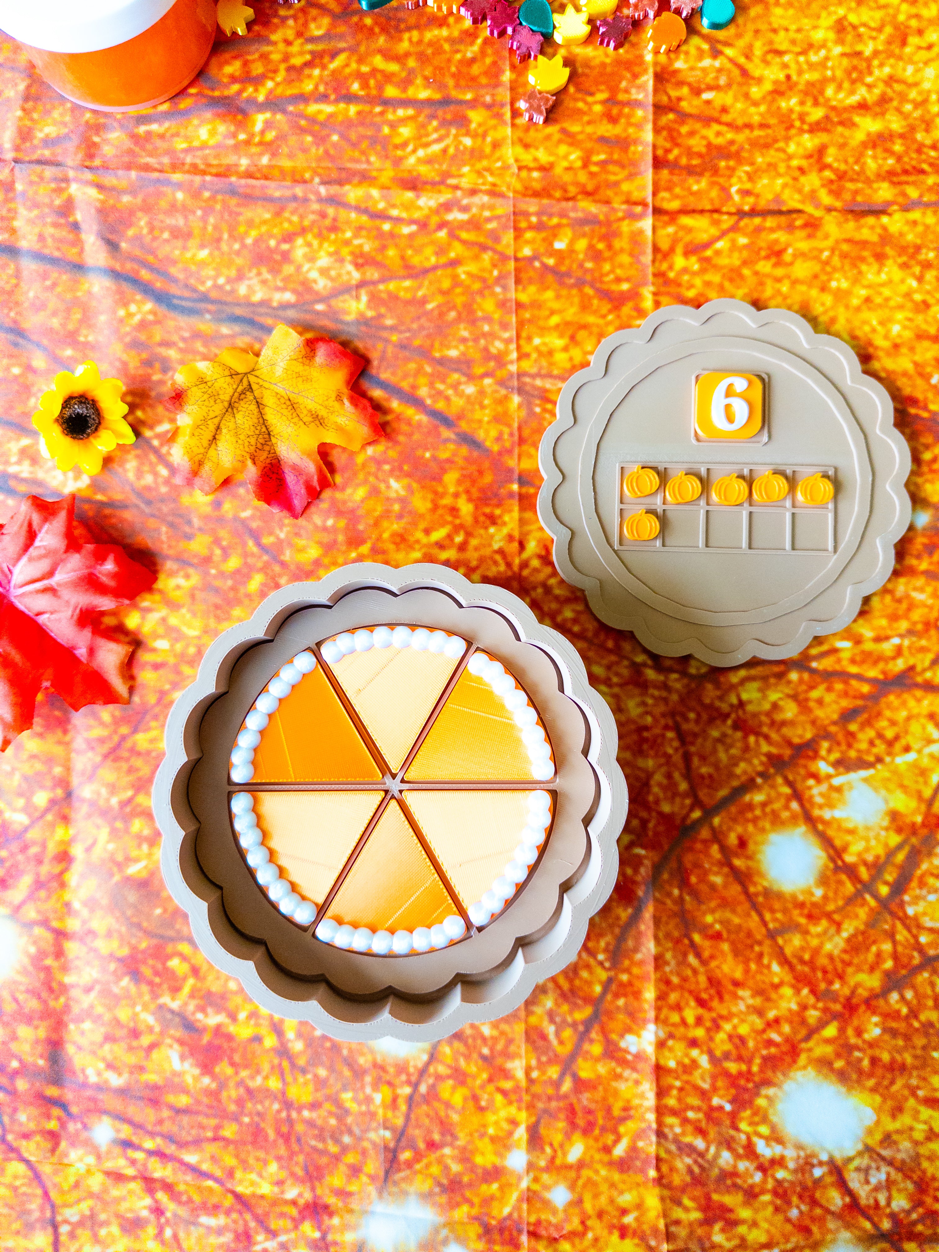 Deciduous Trees Fall themed 3D PLA Accessories
