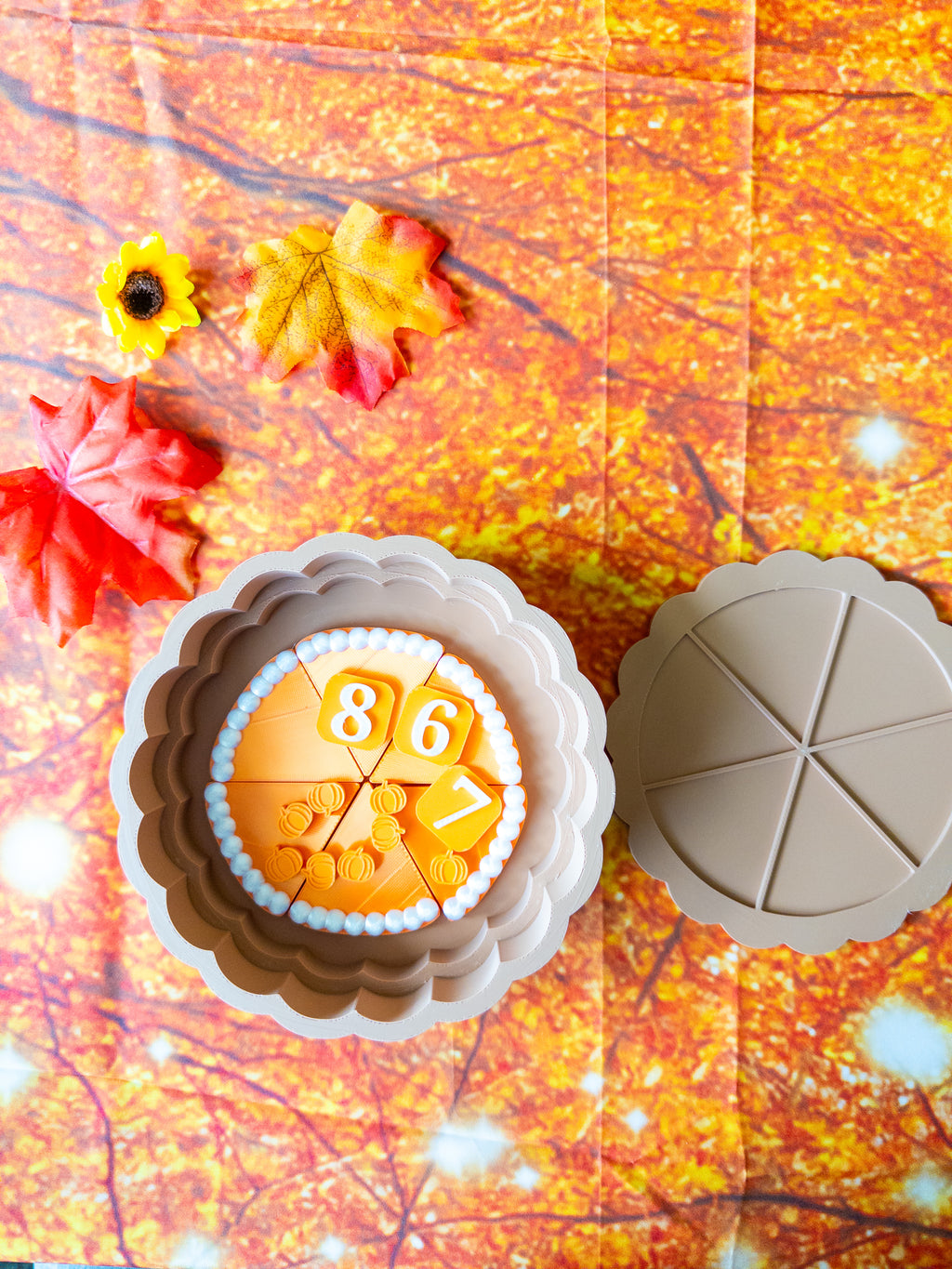 Deciduous Trees Fall themed 3D PLA Accessories