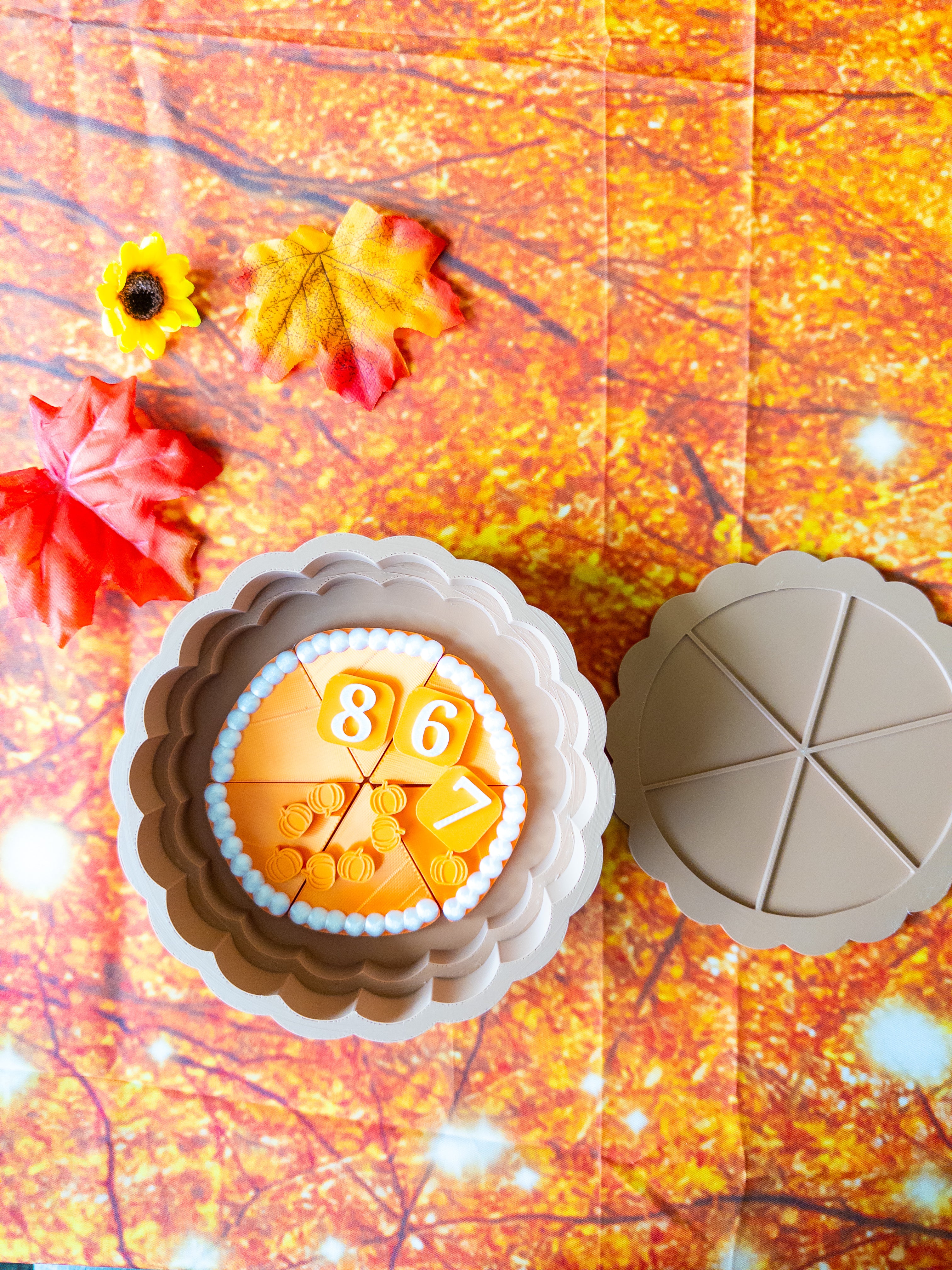 Deciduous Trees Fall themed 3D PLA Accessories