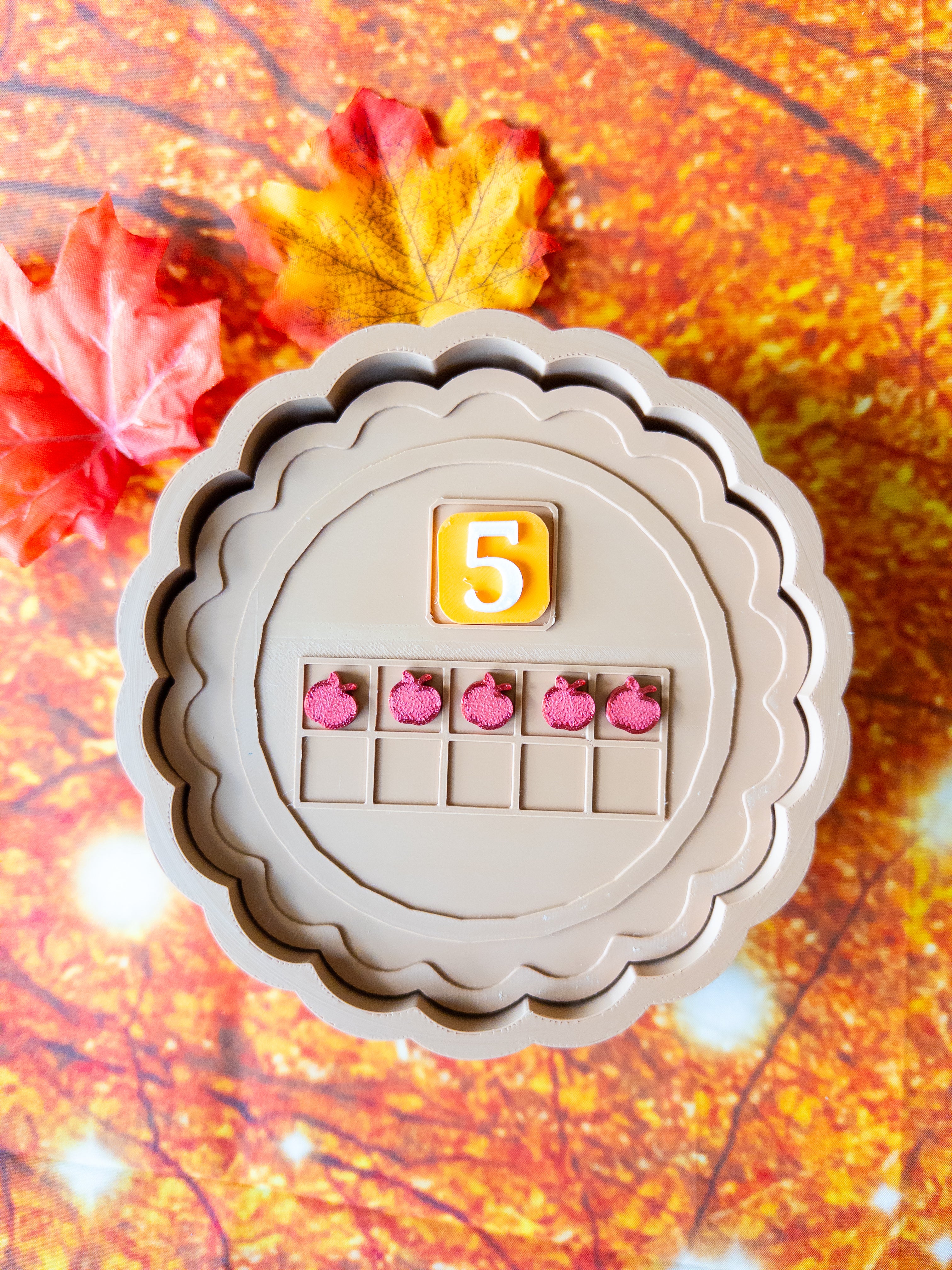 Deciduous Trees Fall themed 3D PLA Accessories