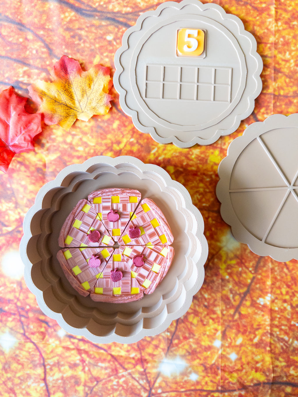 Deciduous Trees Fall themed 3D PLA Accessories