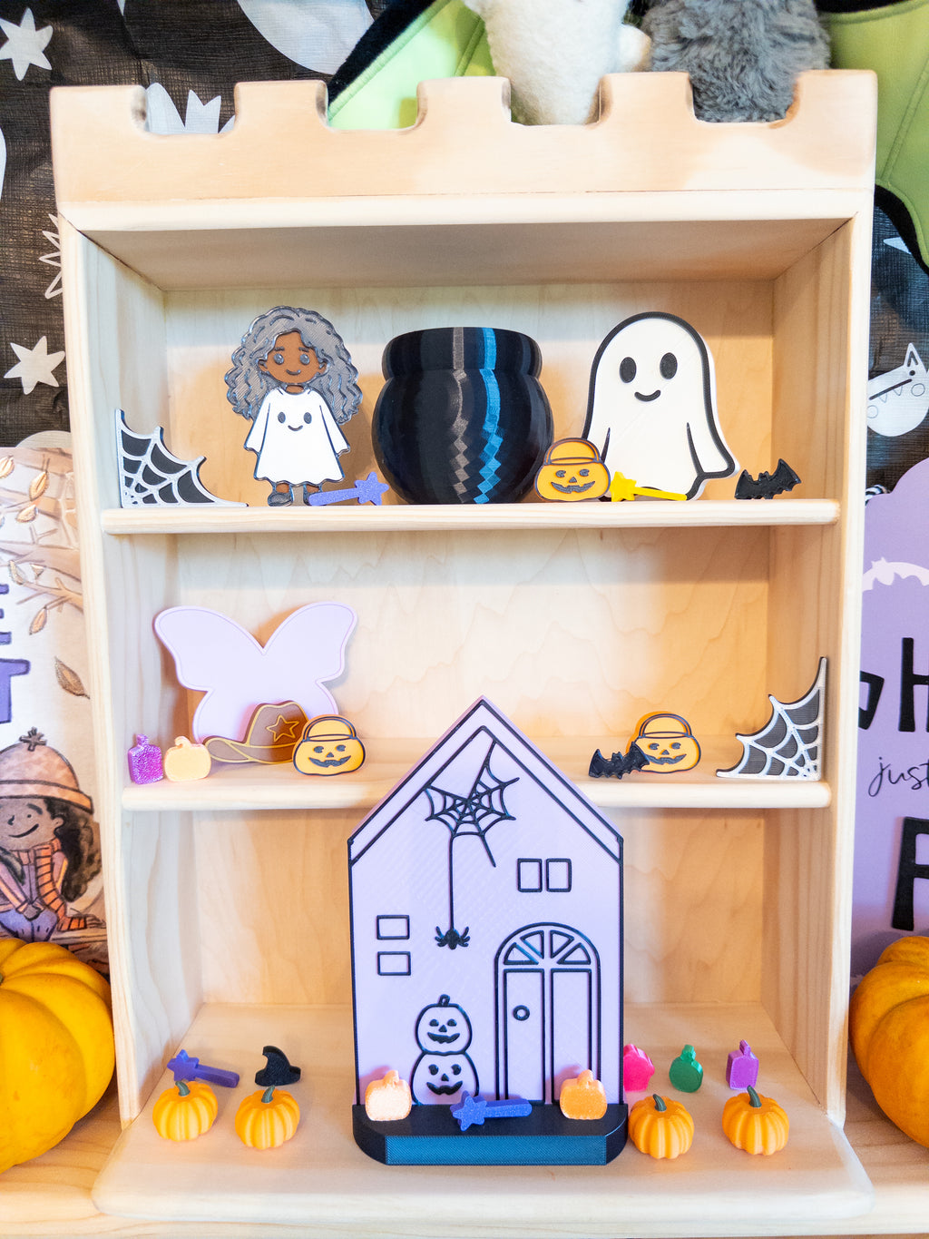 Ghost Makes A Friend 3D PLA Accessories