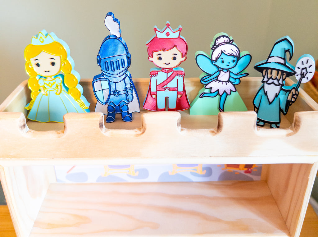 Fairytale Castle 3D PLA Characters and Accessories