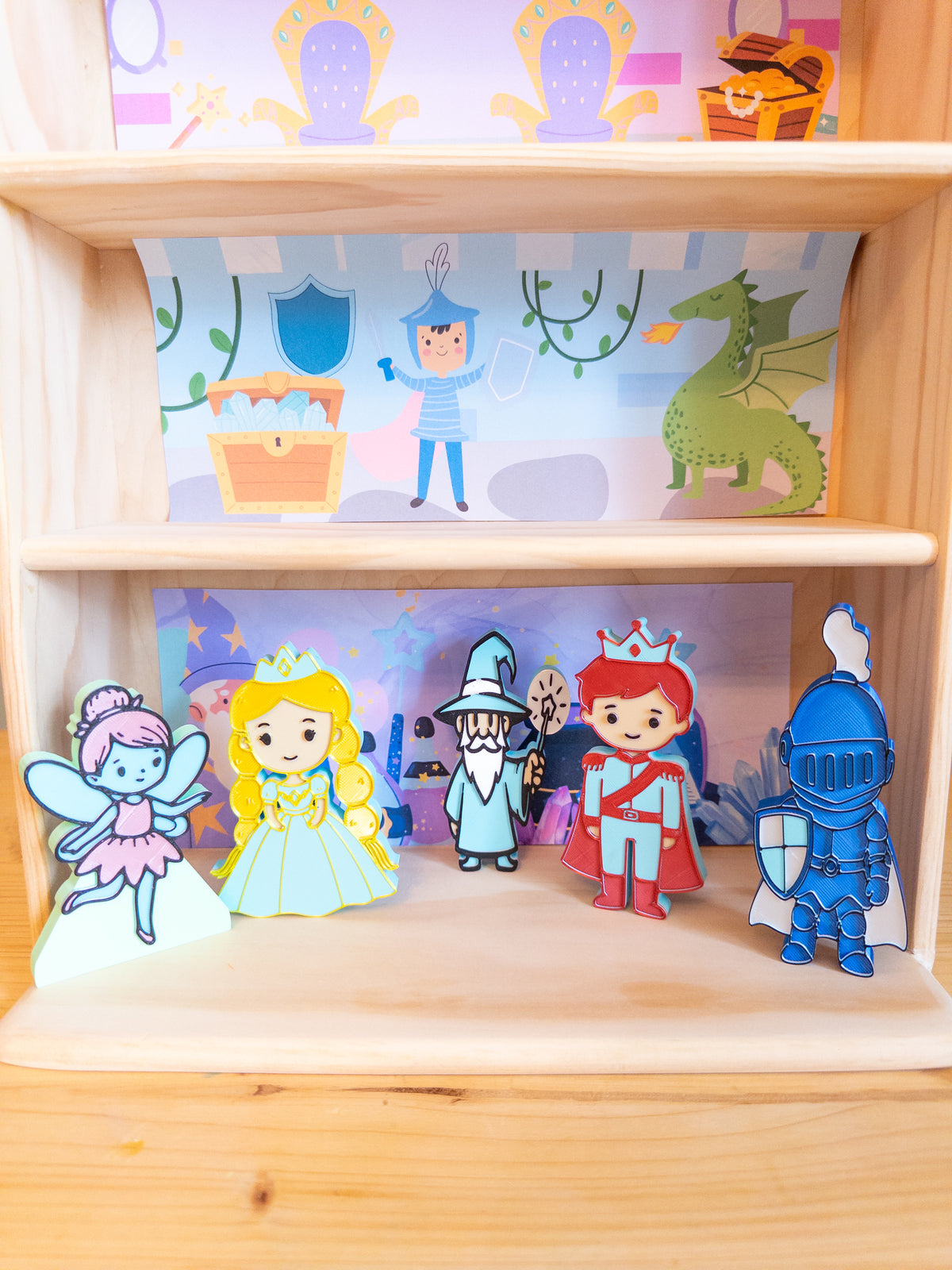 Fairytale Castle 3D PLA Characters and Accessories