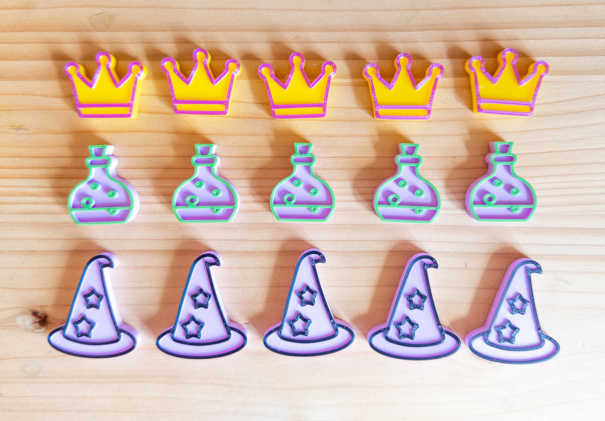 Fairytale Castle 3D PLA Characters and Accessories