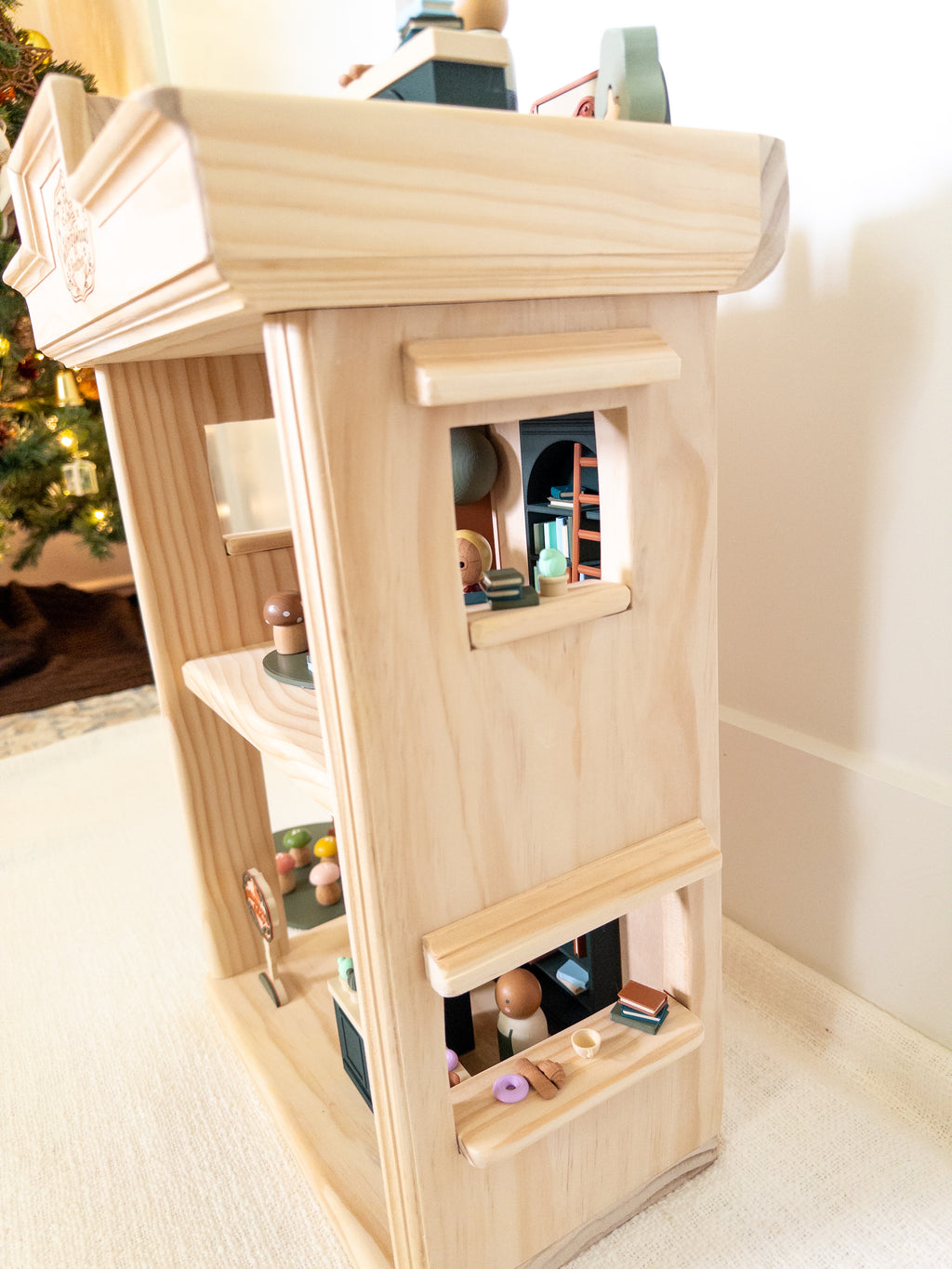 The Whimsy Woods Bookshop Dollhouse