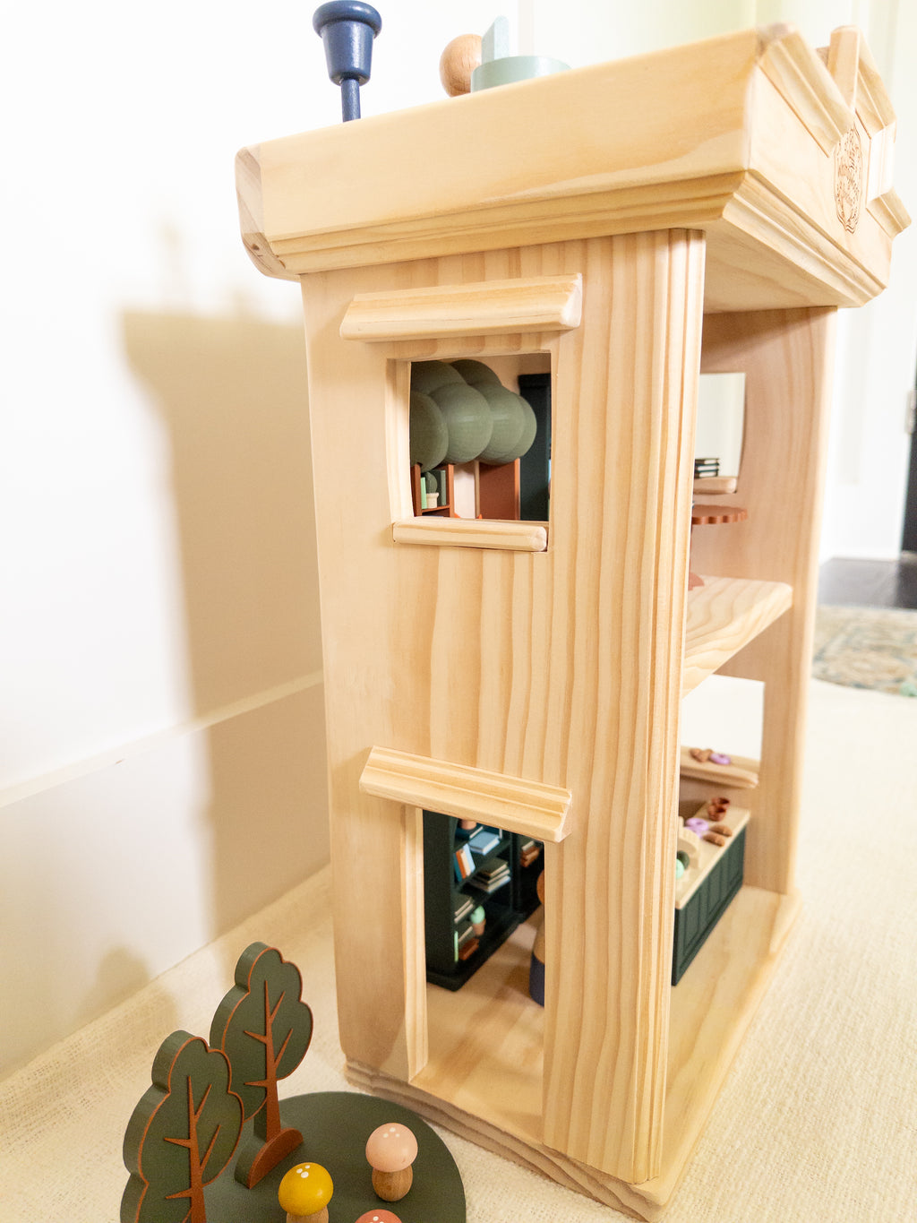 The Whimsy Woods Bookshop Dollhouse
