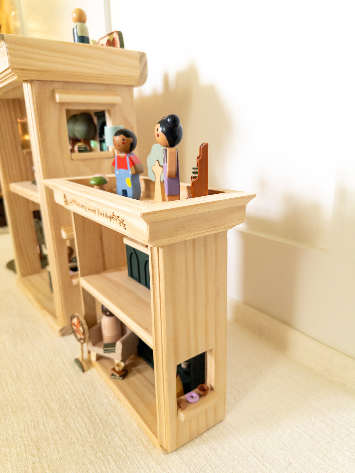 The Whimsy Woods Bookshop Dollhouse