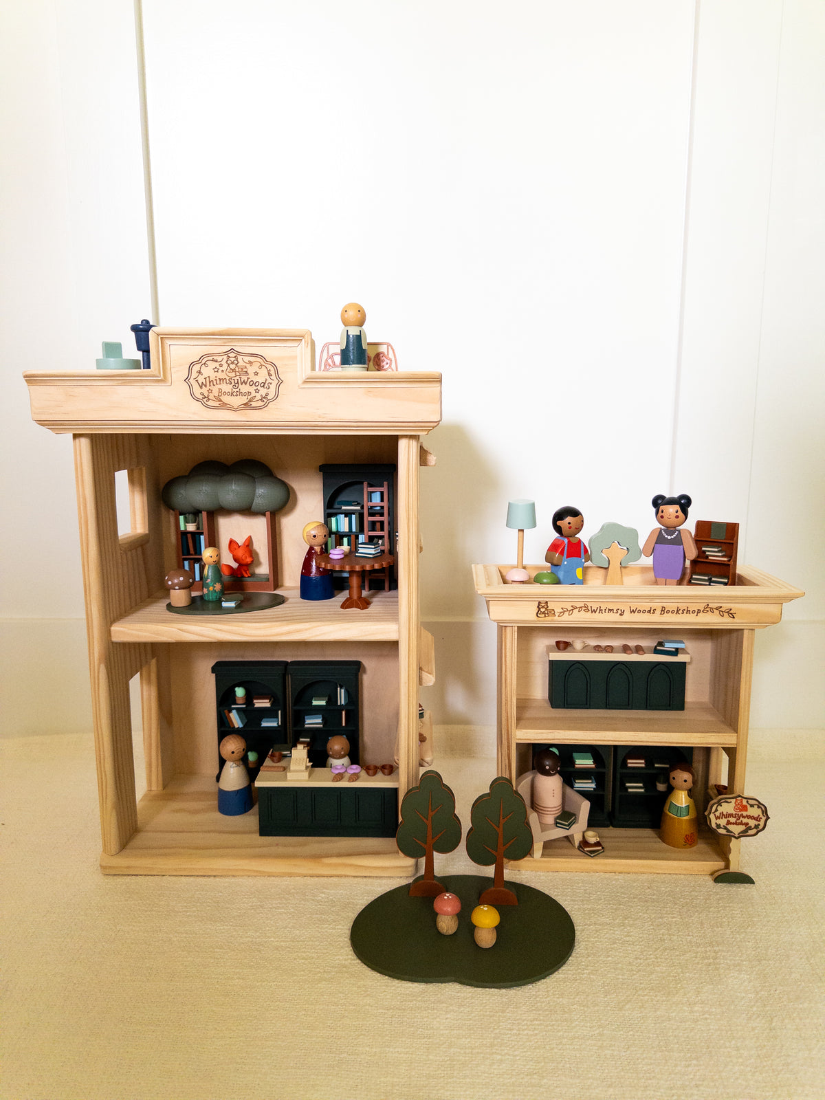 The Whimsy Woods Bookshop Dollhouse