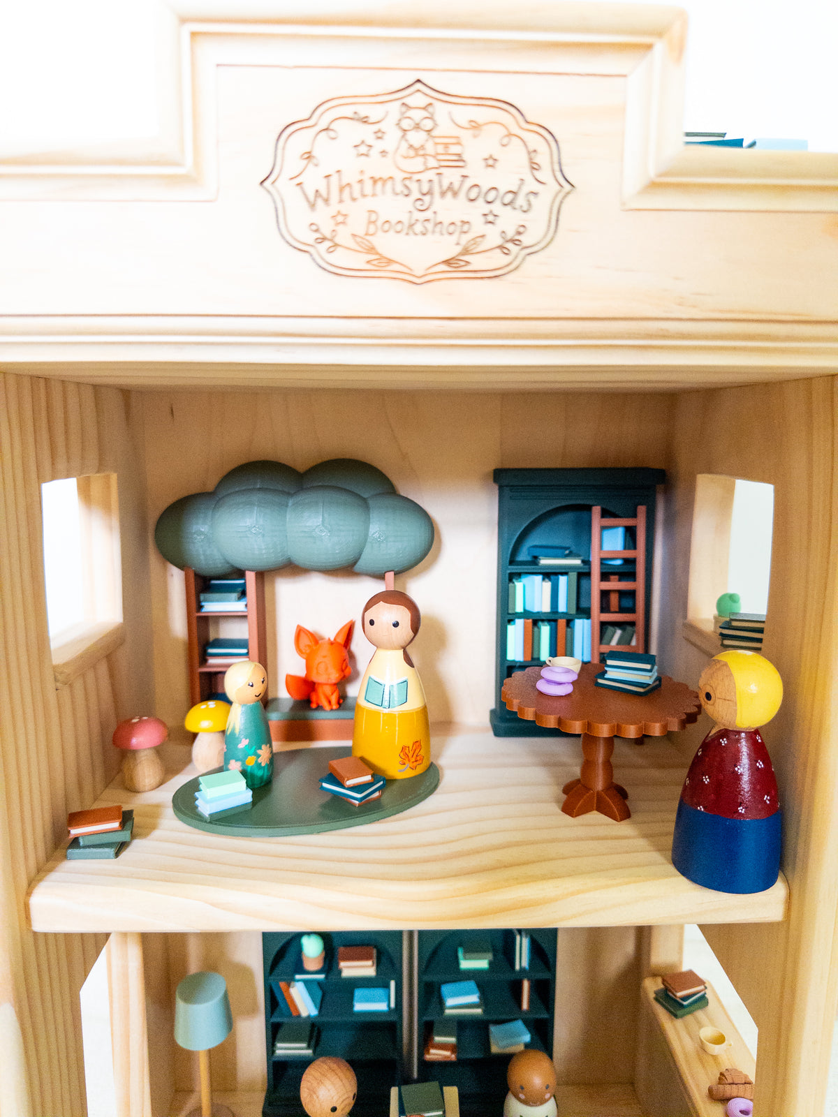 The Whimsy Woods Bookshop 3D PLA Kit