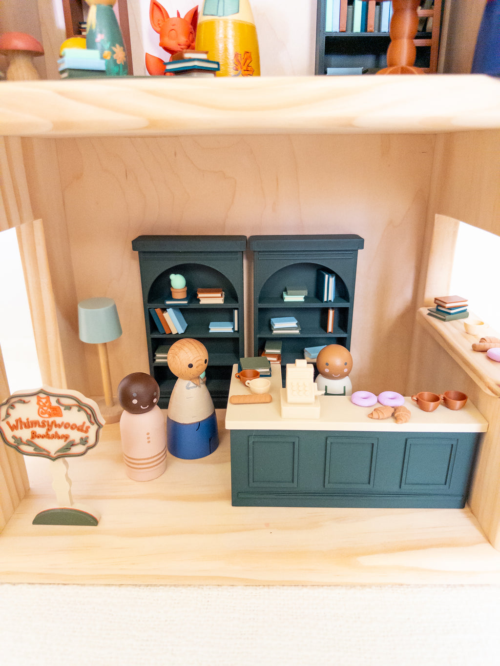 The Whimsy Woods Bookshop 3D PLA Kit
