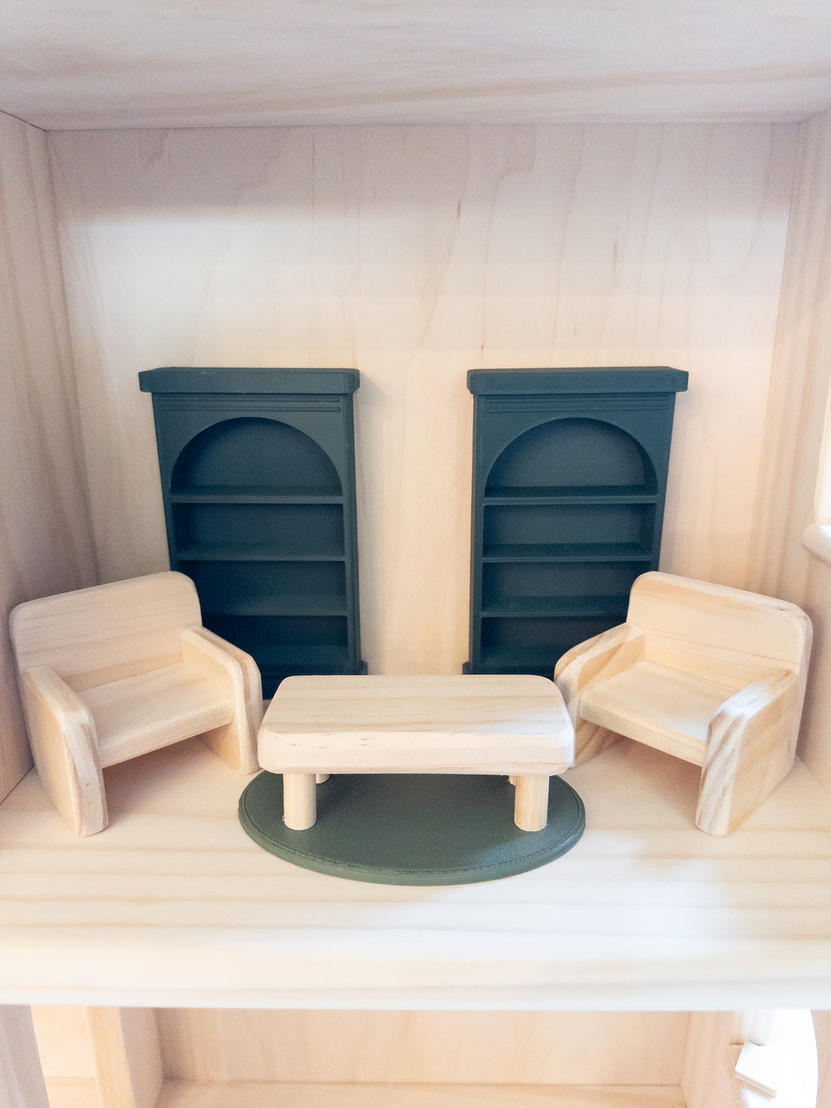 Christmas Dollhouse 3D PLA furniture