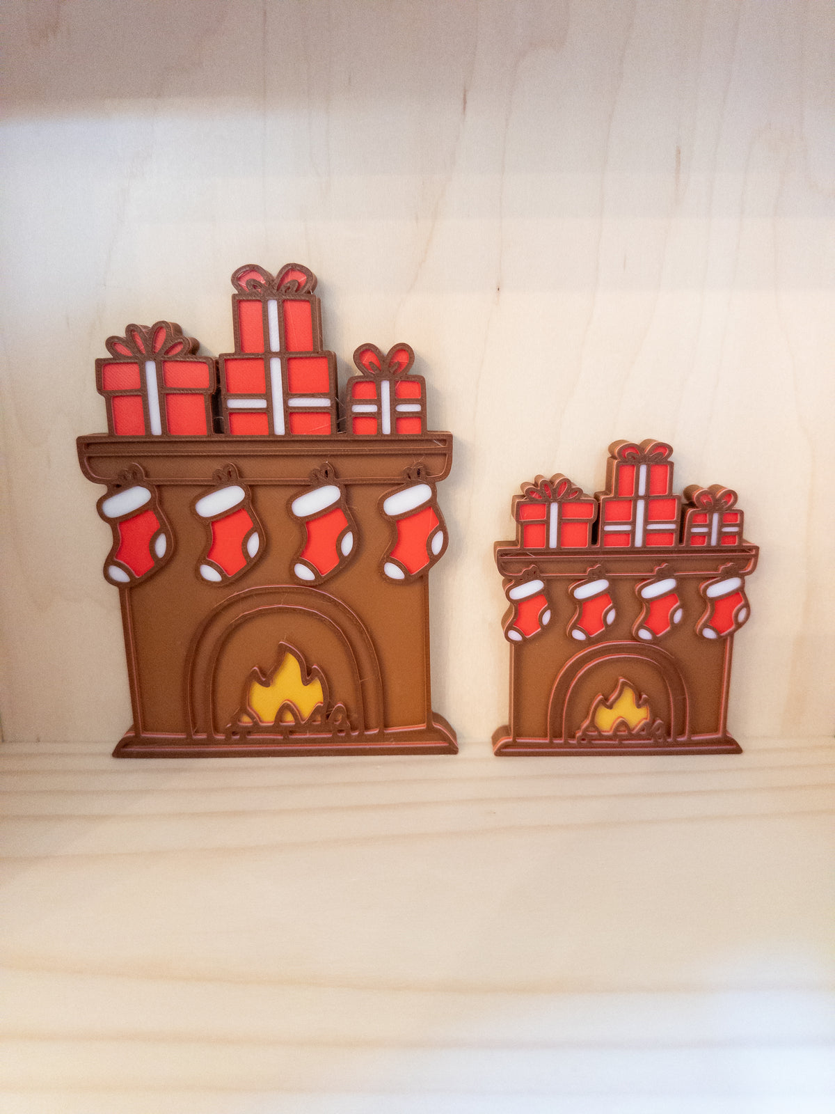 Christmas Dollhouse 3D PLA furniture