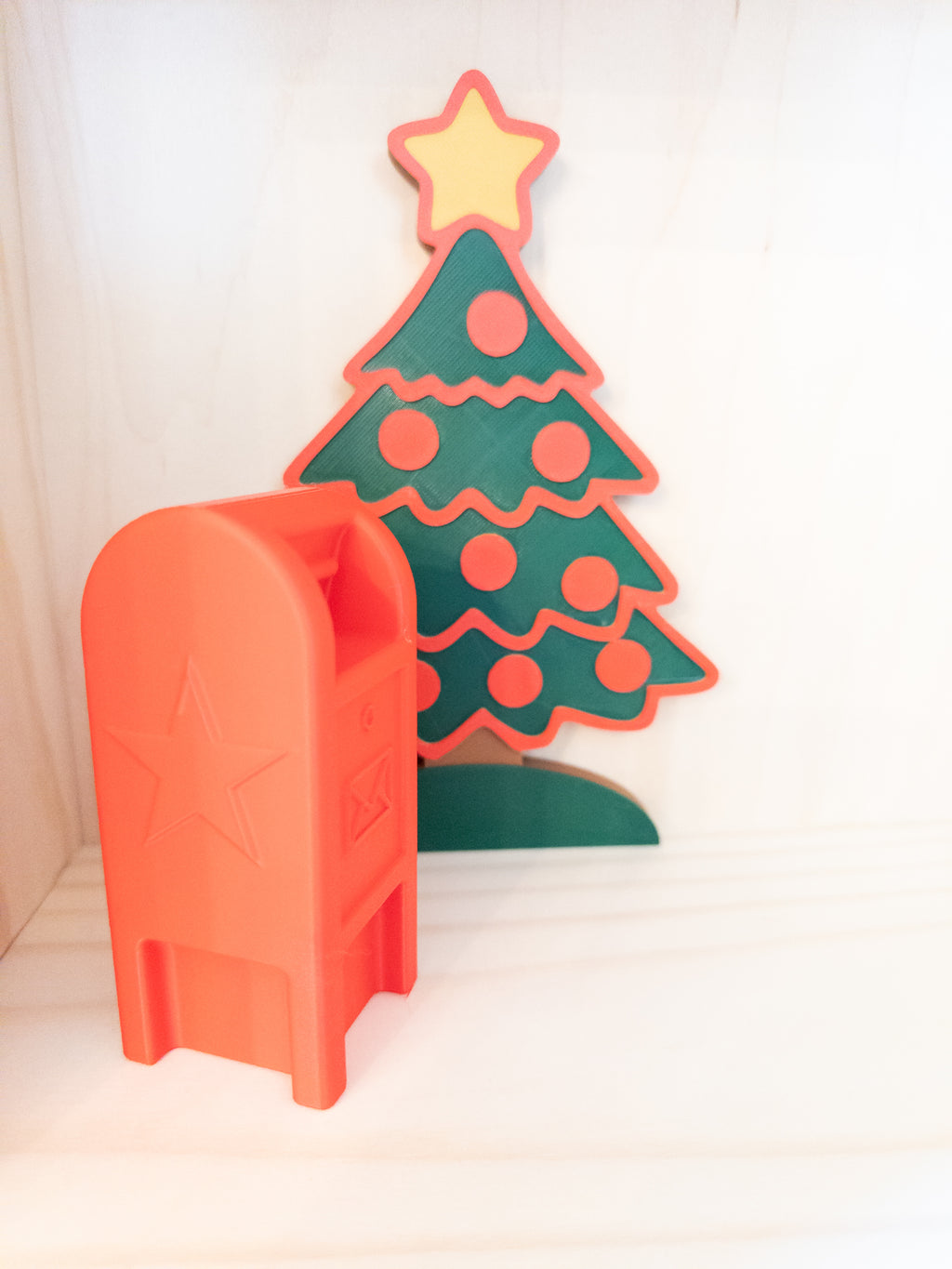 Christmas Dollhouse 3D PLA furniture