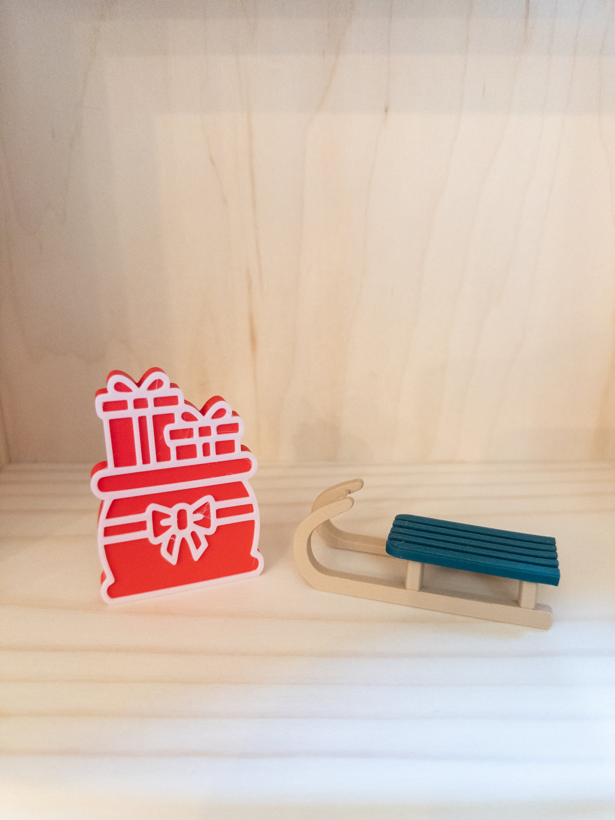 Christmas Dollhouse 3D PLA furniture