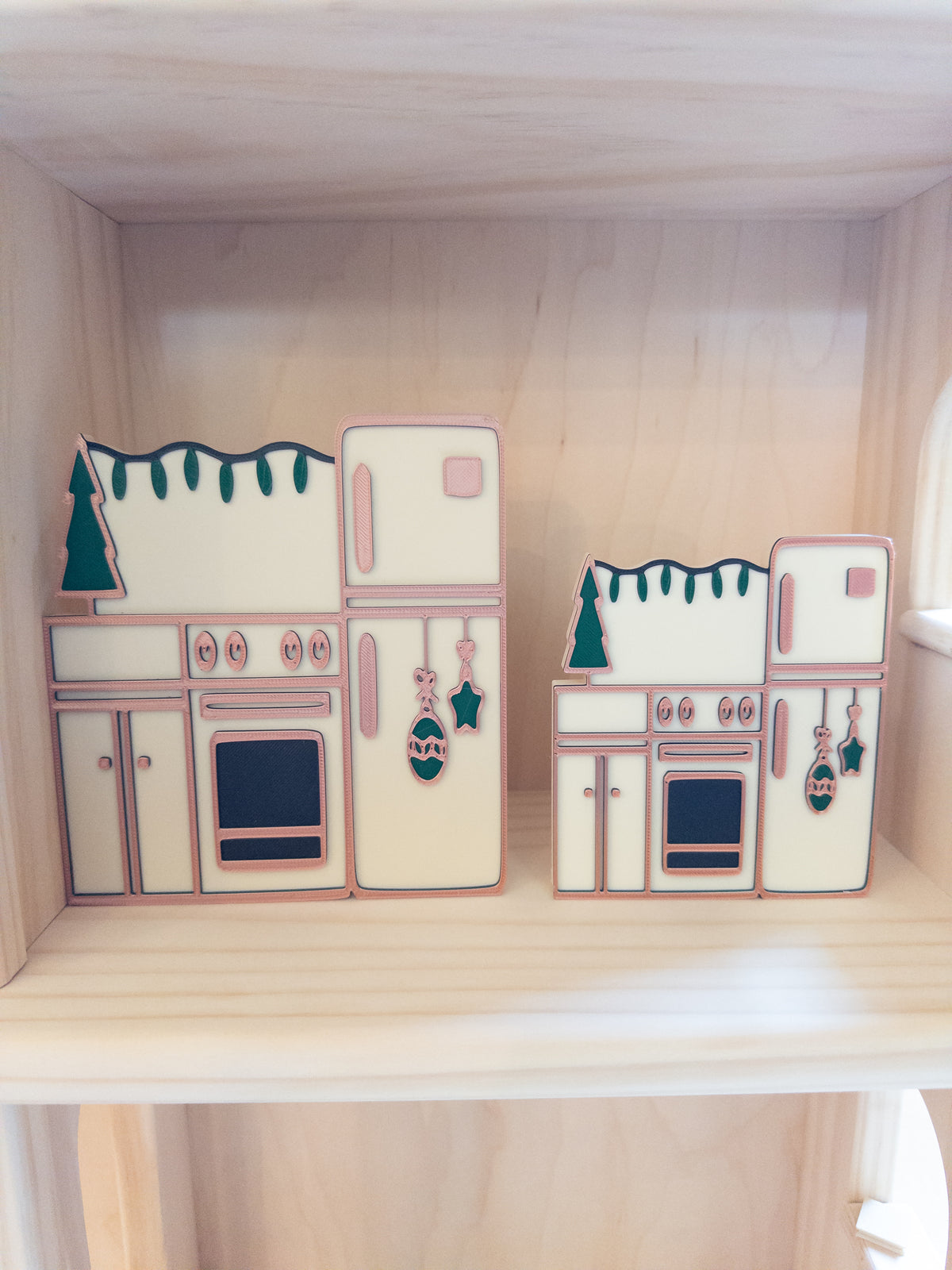 Christmas Dollhouse 3D PLA furniture