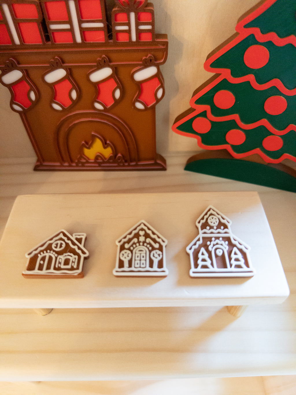 Christmas Dollhouse 3D PLA furniture