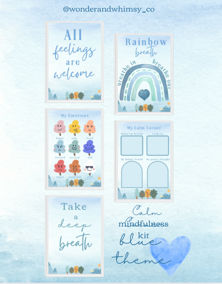 Calm Corner Digital Print Kit