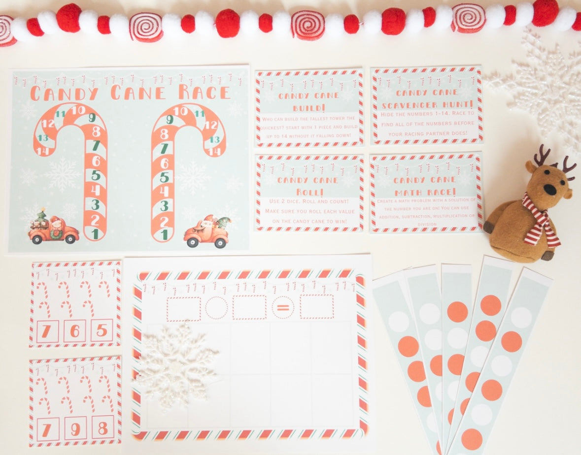 Candy Cane Lane Digital Print Kit