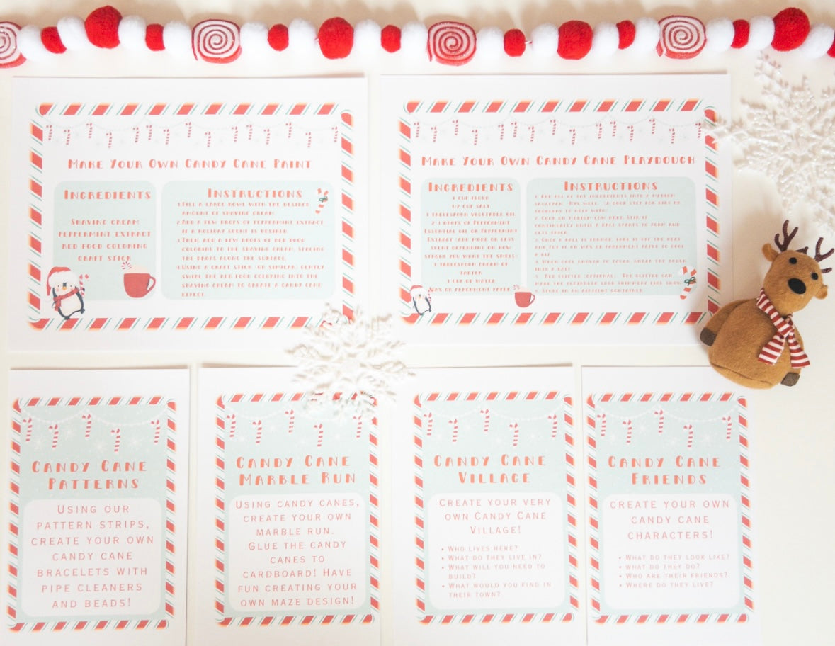 Candy Cane Lane Digital Print Kit