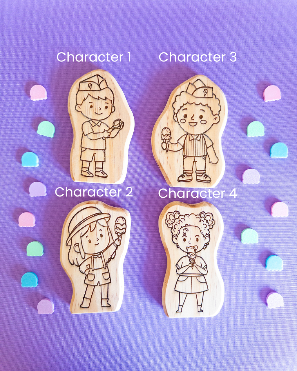 Ice Cream Parlor Wooden Collection