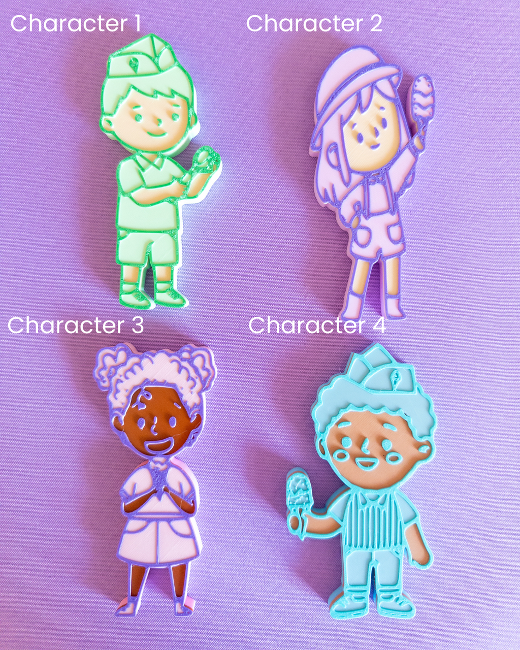 Ice Cream Parlor 3D PLA Accessories