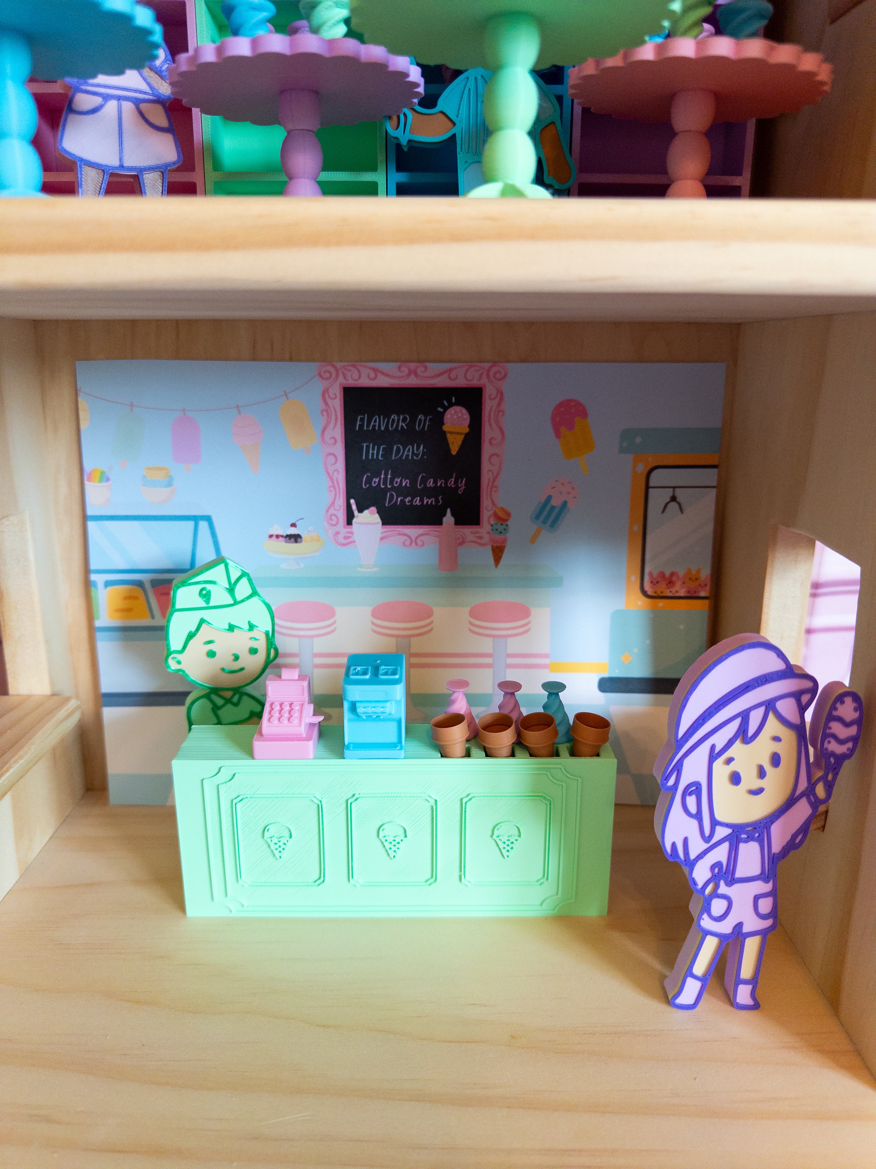 Ice Cream Parlor Digital Print & Play