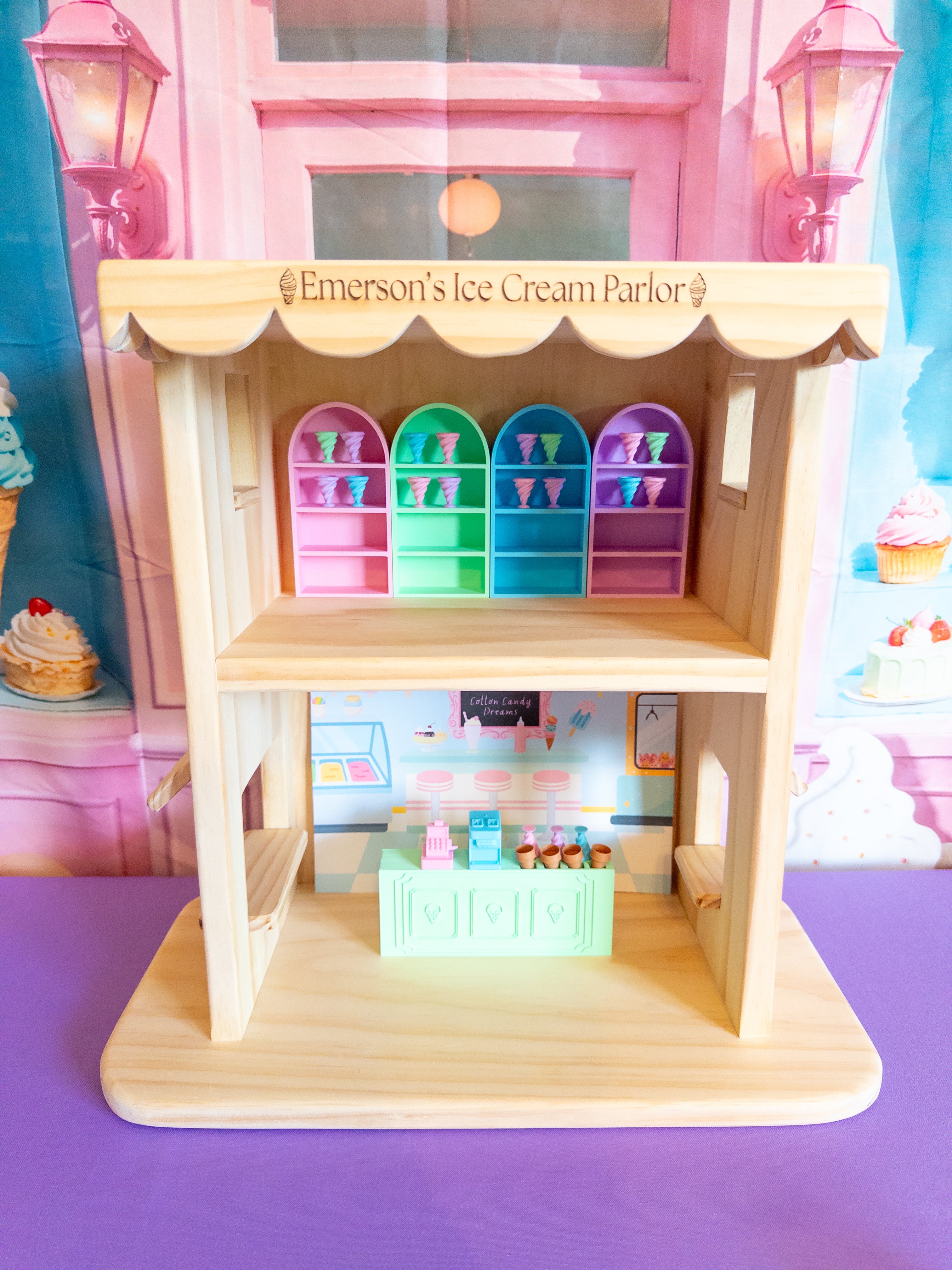 Ice Cream Parlor 3D PLA Accessories