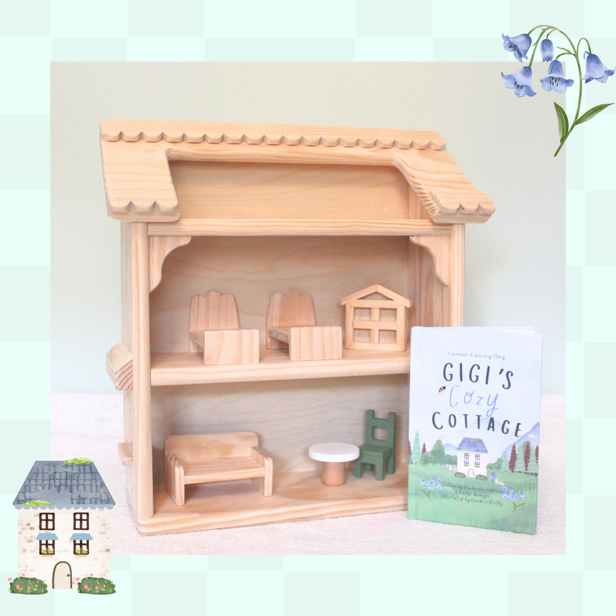 The Gigi Wooden Dollhouse