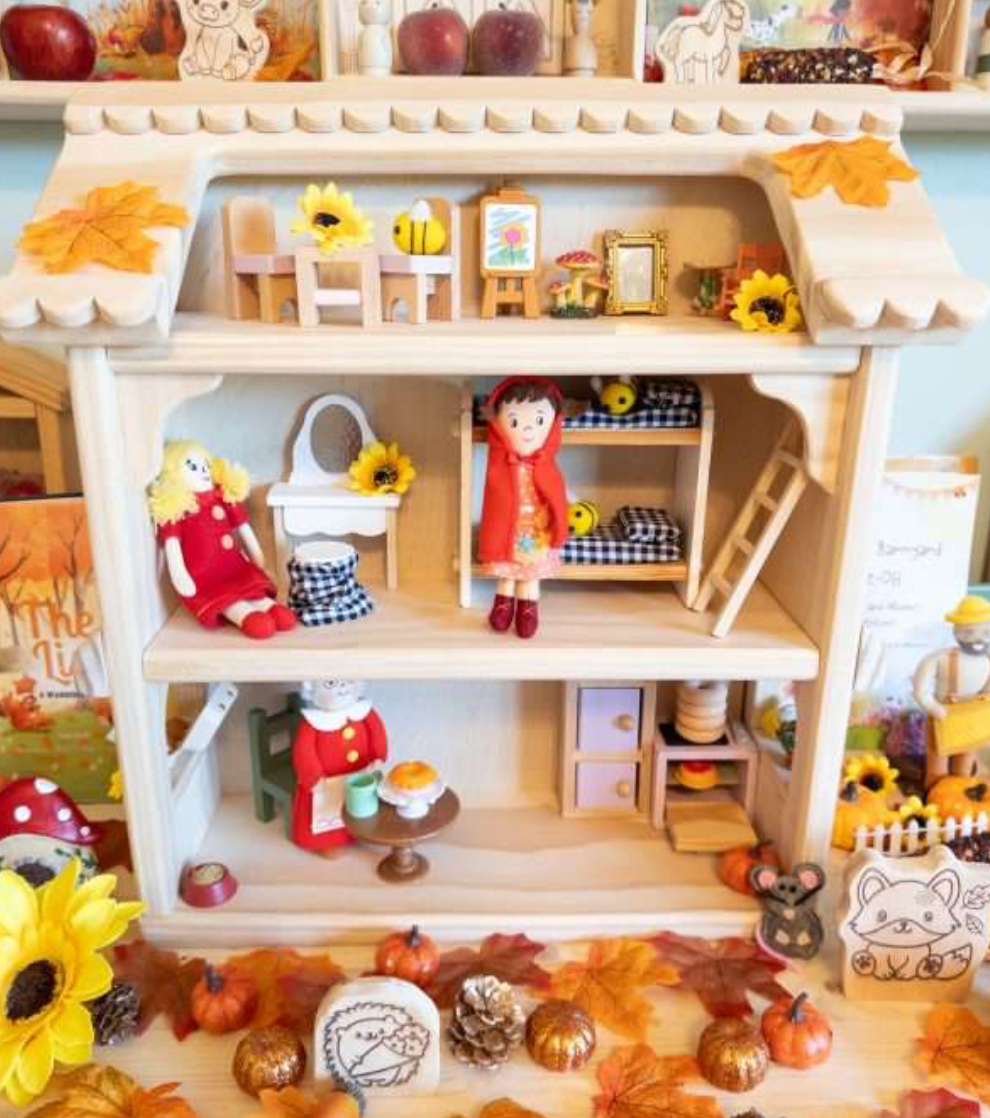 The Gigi Wooden Dollhouse