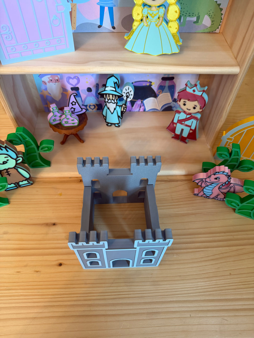 Fairytale Castle 3D PLA Characters and Accessories