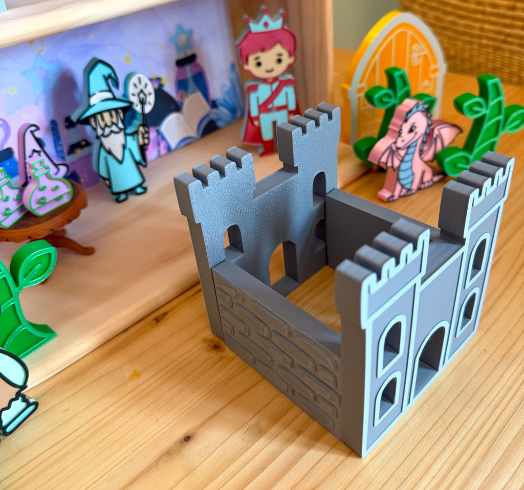 Fairytale Castle 3D PLA Characters and Accessories