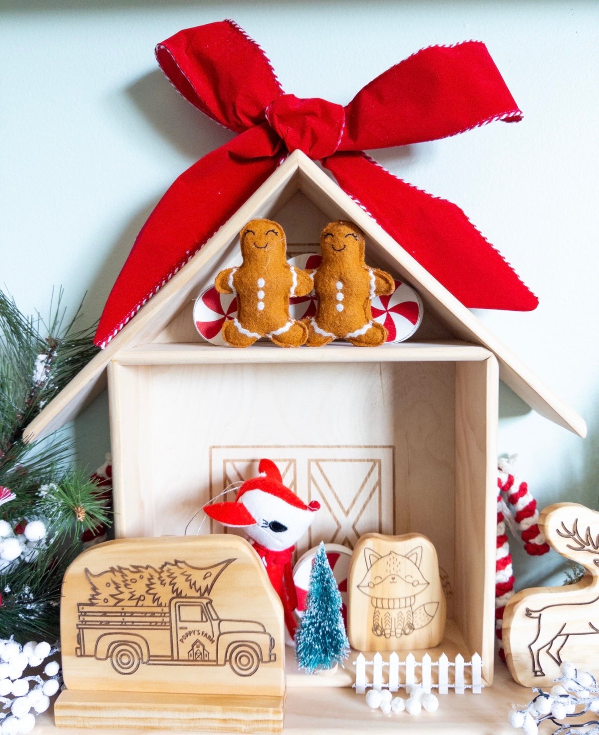 Holiday Wooden Blocks