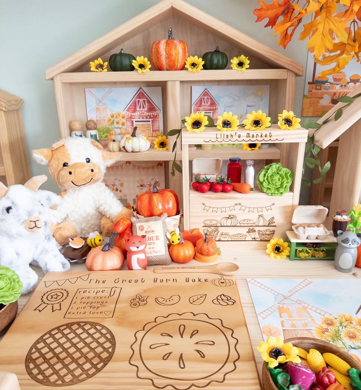 Barnyard Bake-off Digital Print Kit