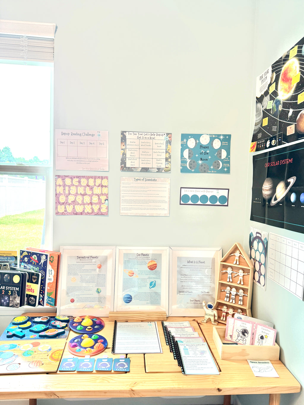 Space Camp Digital Print and Play Kit