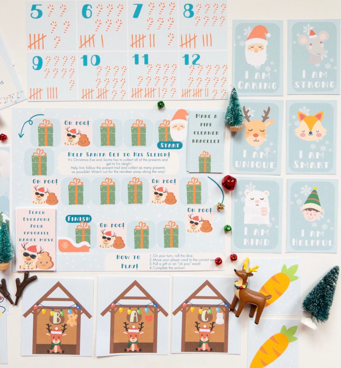 Reindeer Games Digital Print Kit