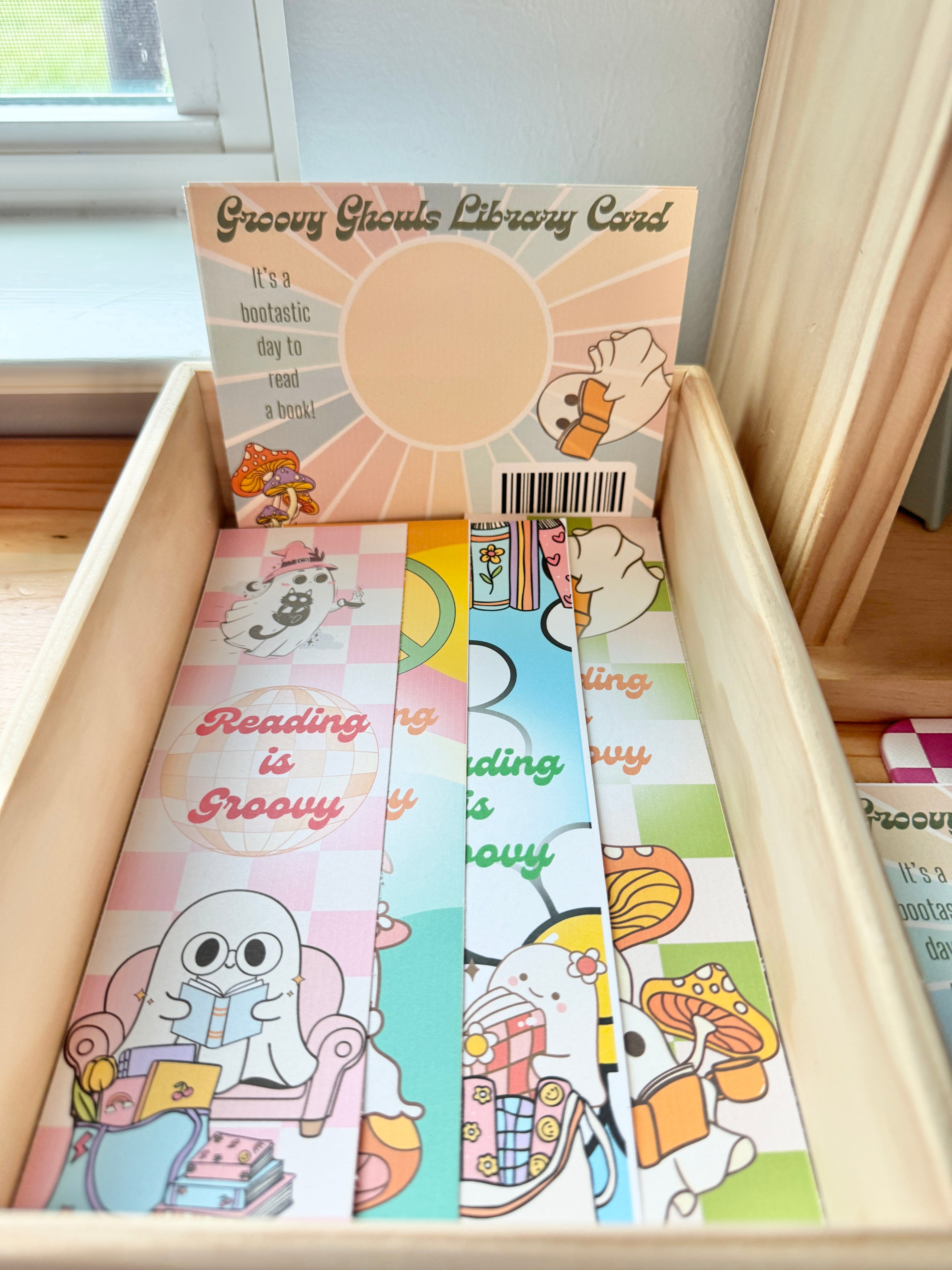 Groovy Ghouls Books & Coffee Digital Print Kit