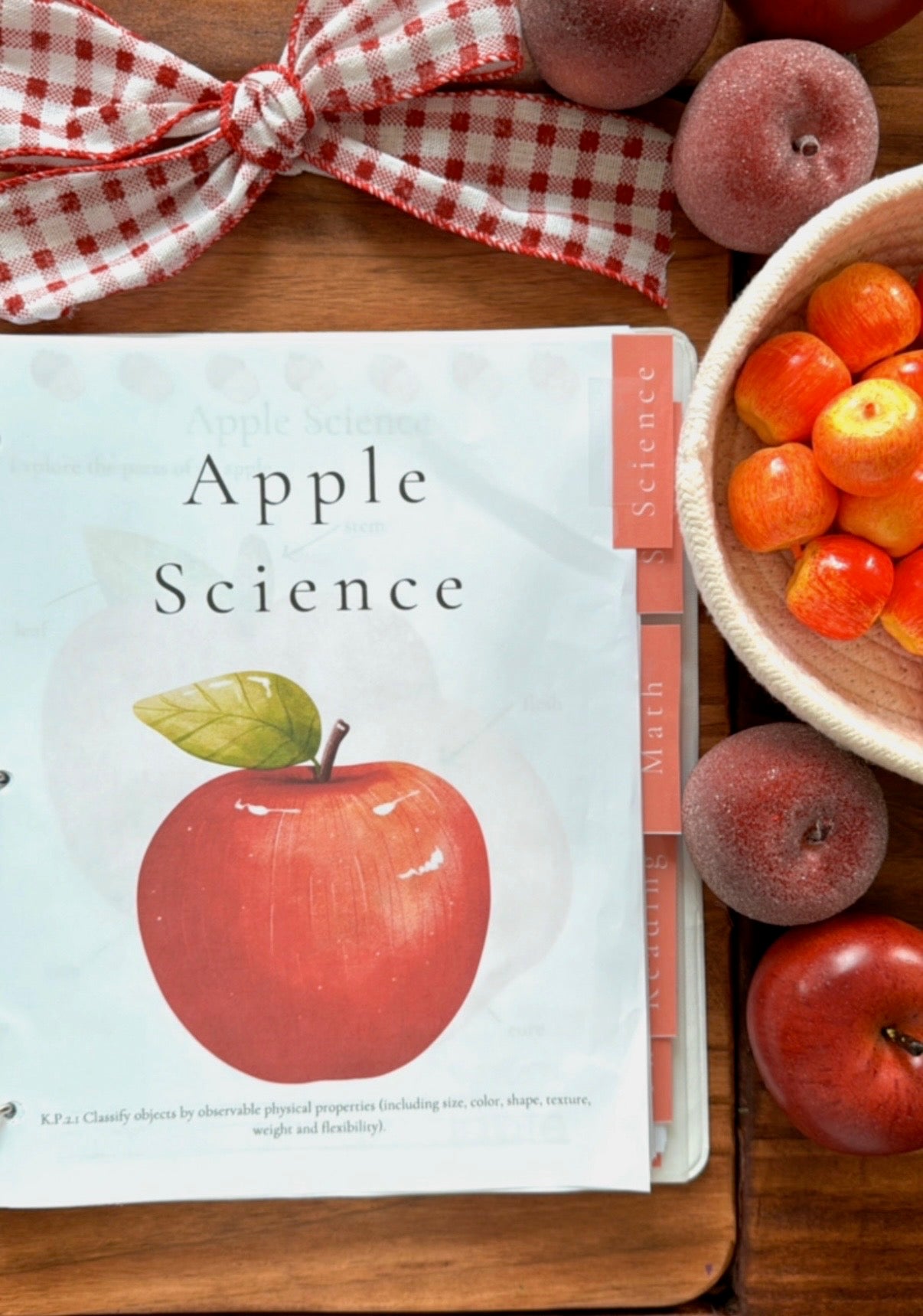 Apple Project Based Learning Digital Print Kit