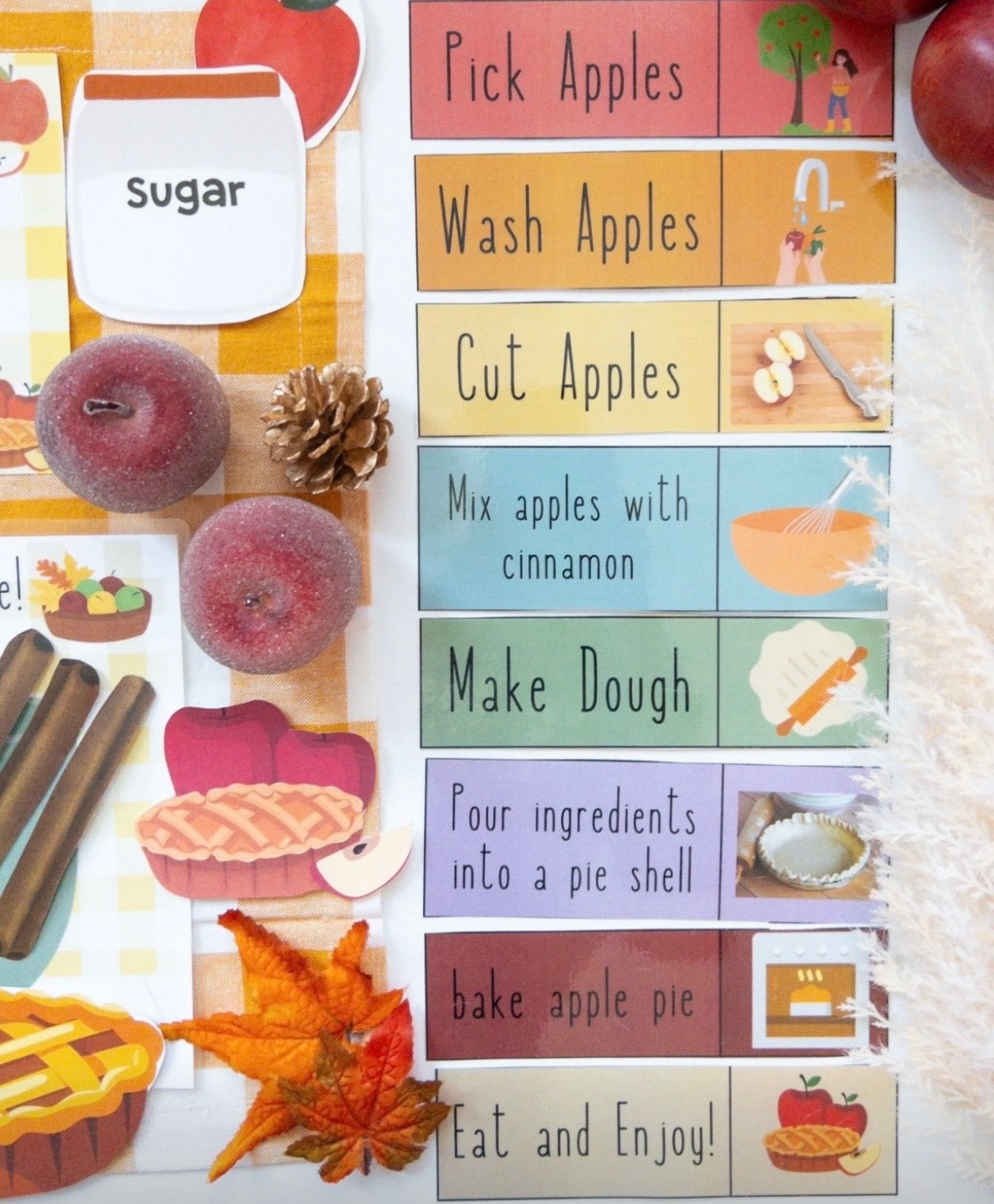 Apples Pie Mindfulness Digital Print Kit