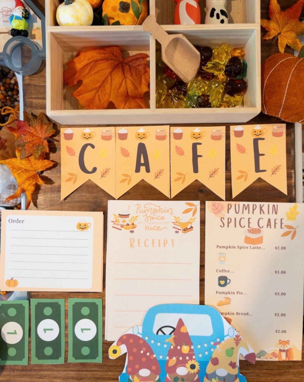 Pupmkin Spice Cafe Digital Print Kit