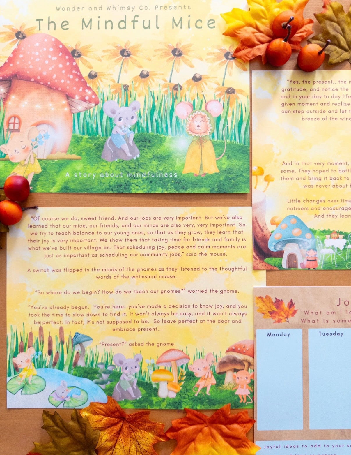 The Mindful Mice Digital Story & Learning Print Kit